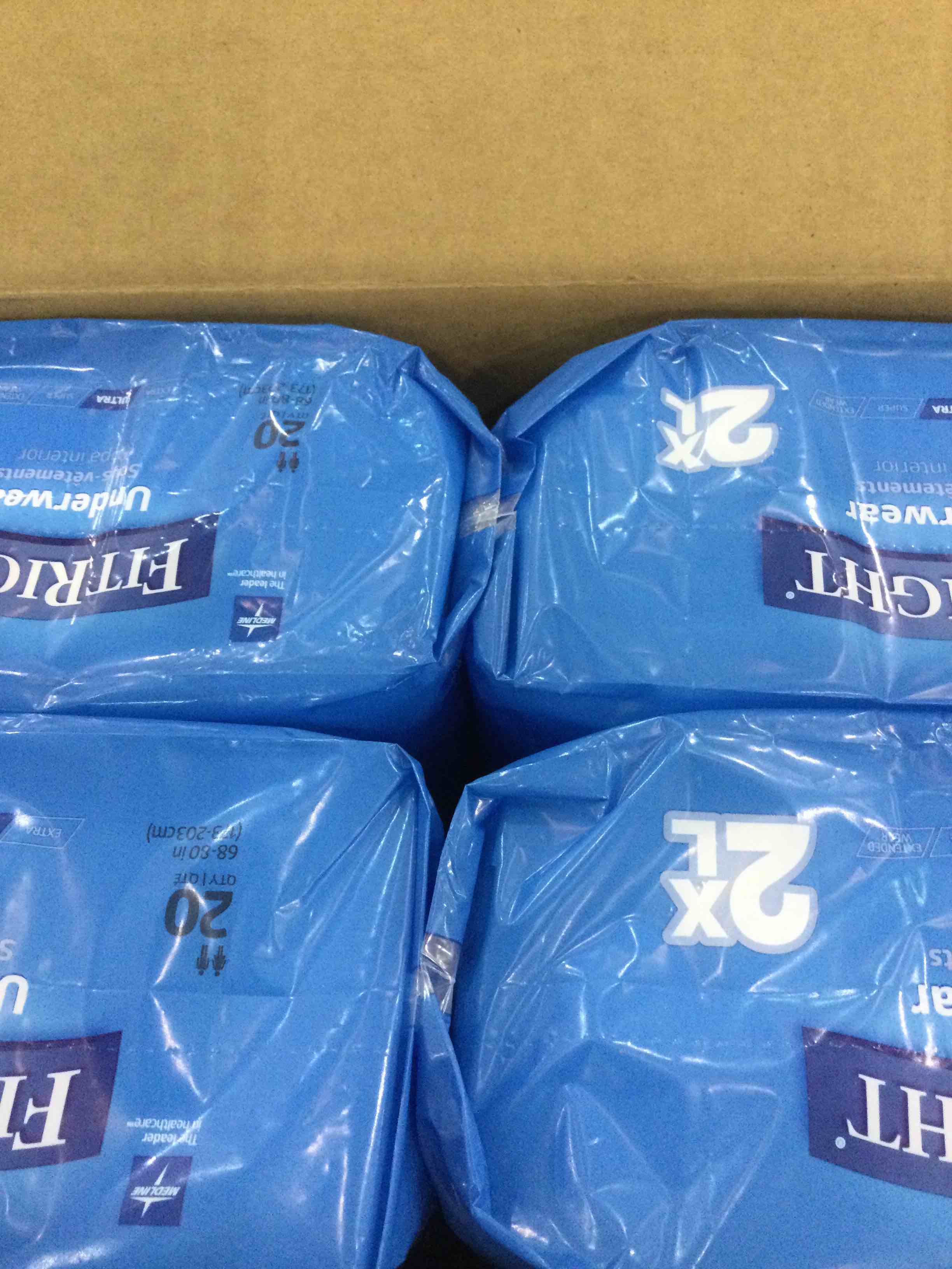 fitright underwear 2xl 4 pack