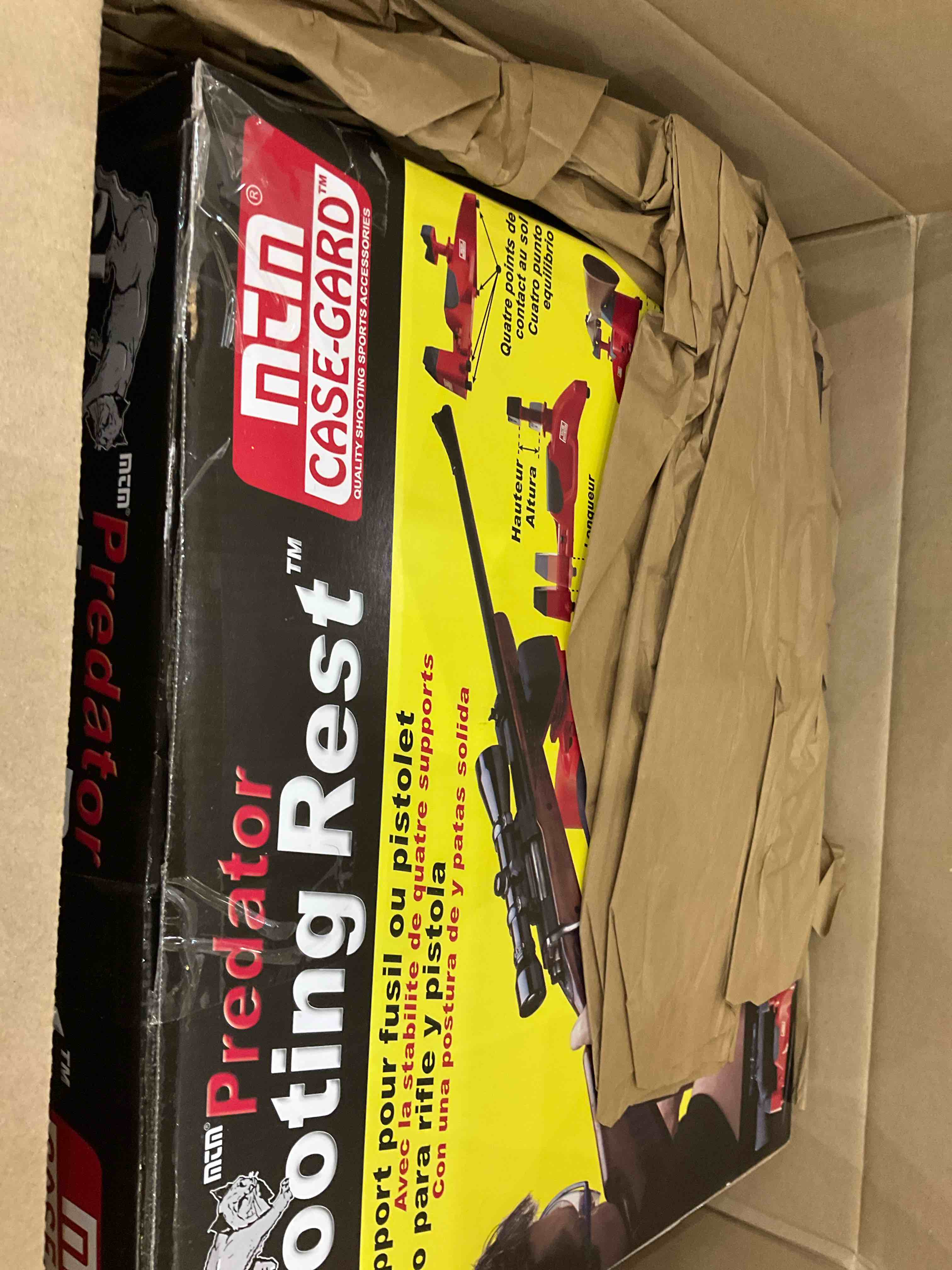 MTM Predator Shooting Rest PSR-30 Rifle Pistol Handgun Shooters Rest for Ranges