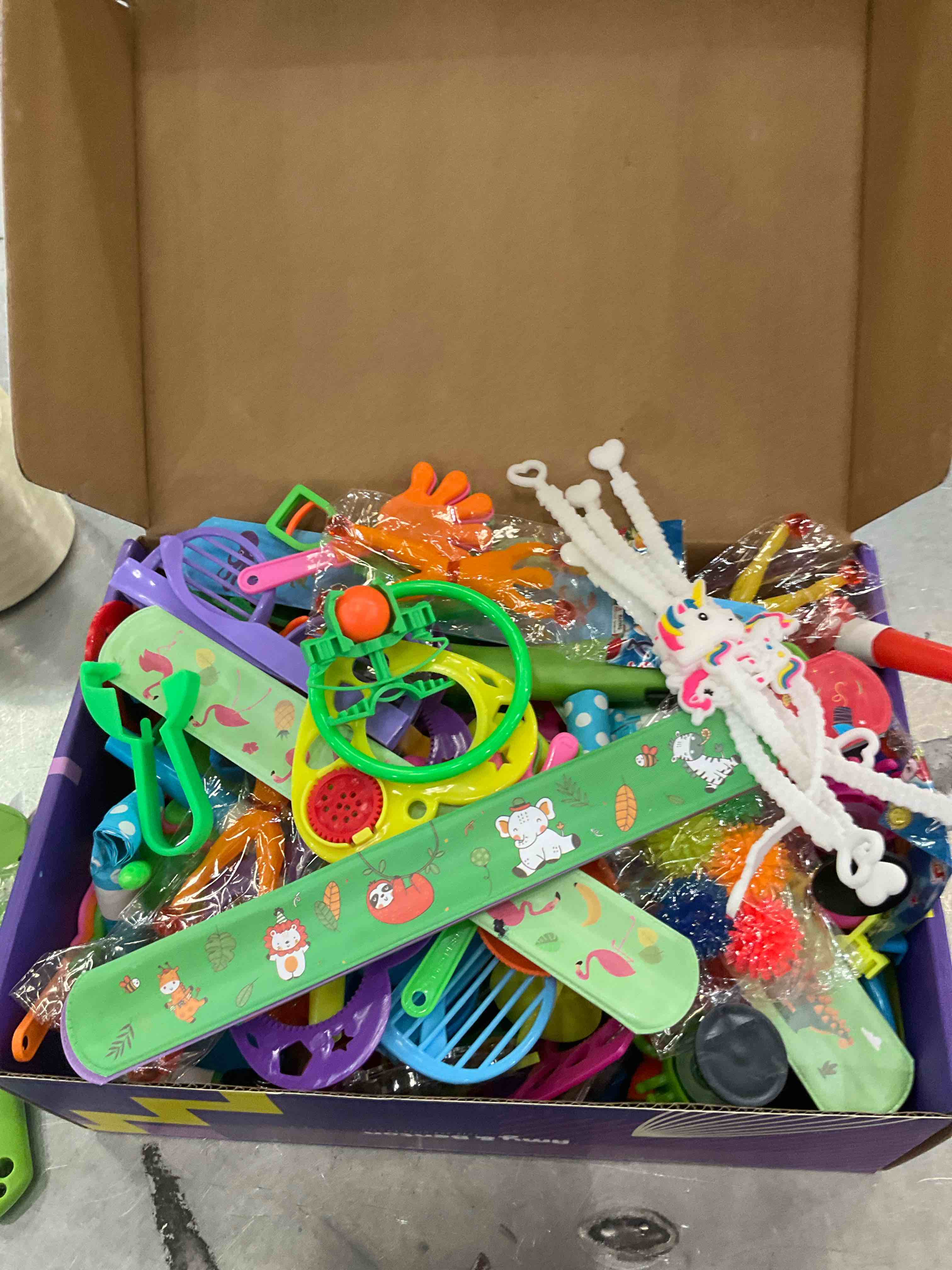 Amy&Benton 200PCS Carnival Prizes for Kids Birthday Party Favors Prizes Box Toy Assortment for Classroom