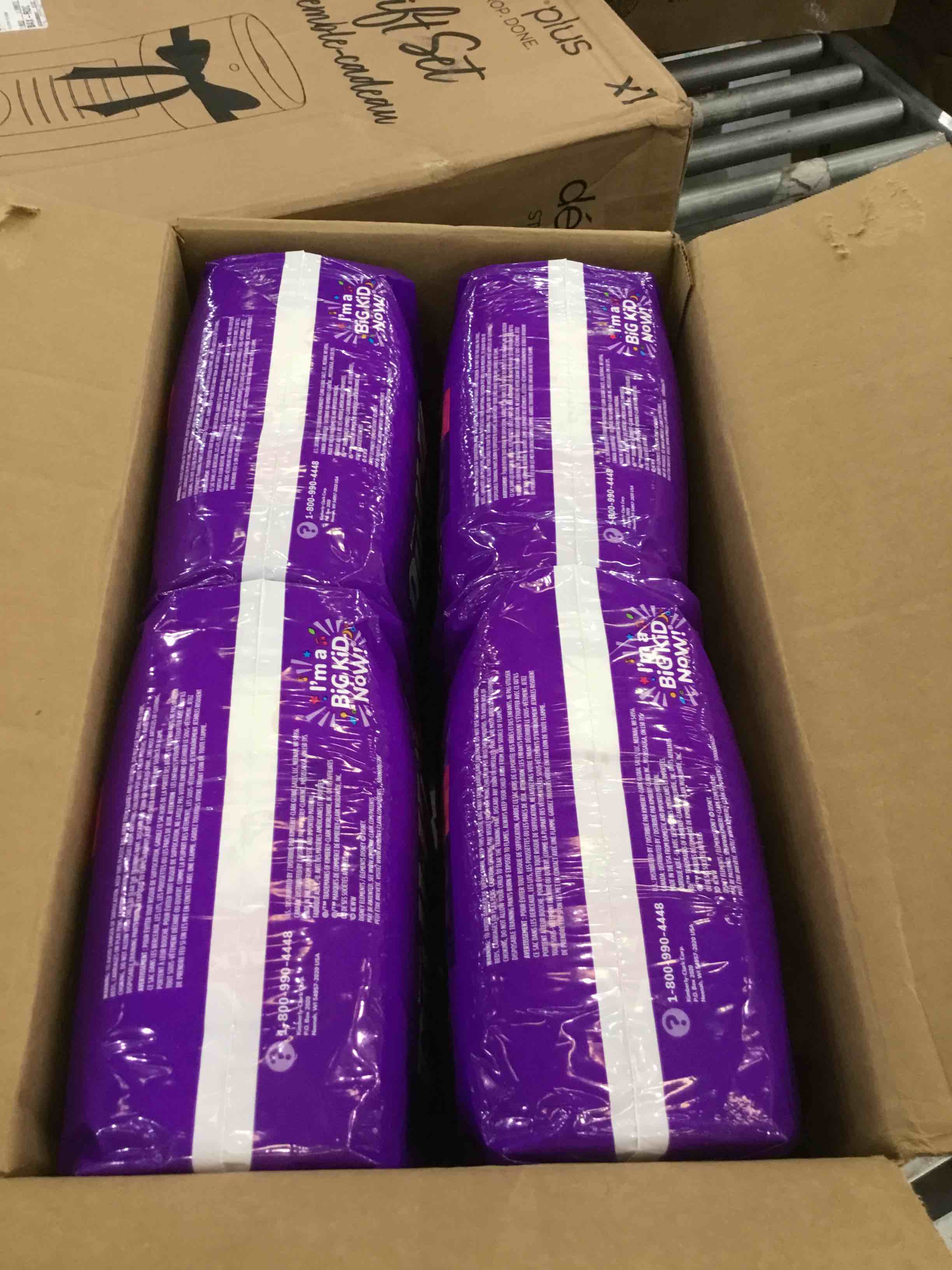 Pull-Ups Girls' Potty Training Pants, Size 2T-3T Training Underwear (16-34 lbs), 124 Count (4 packs of 31)