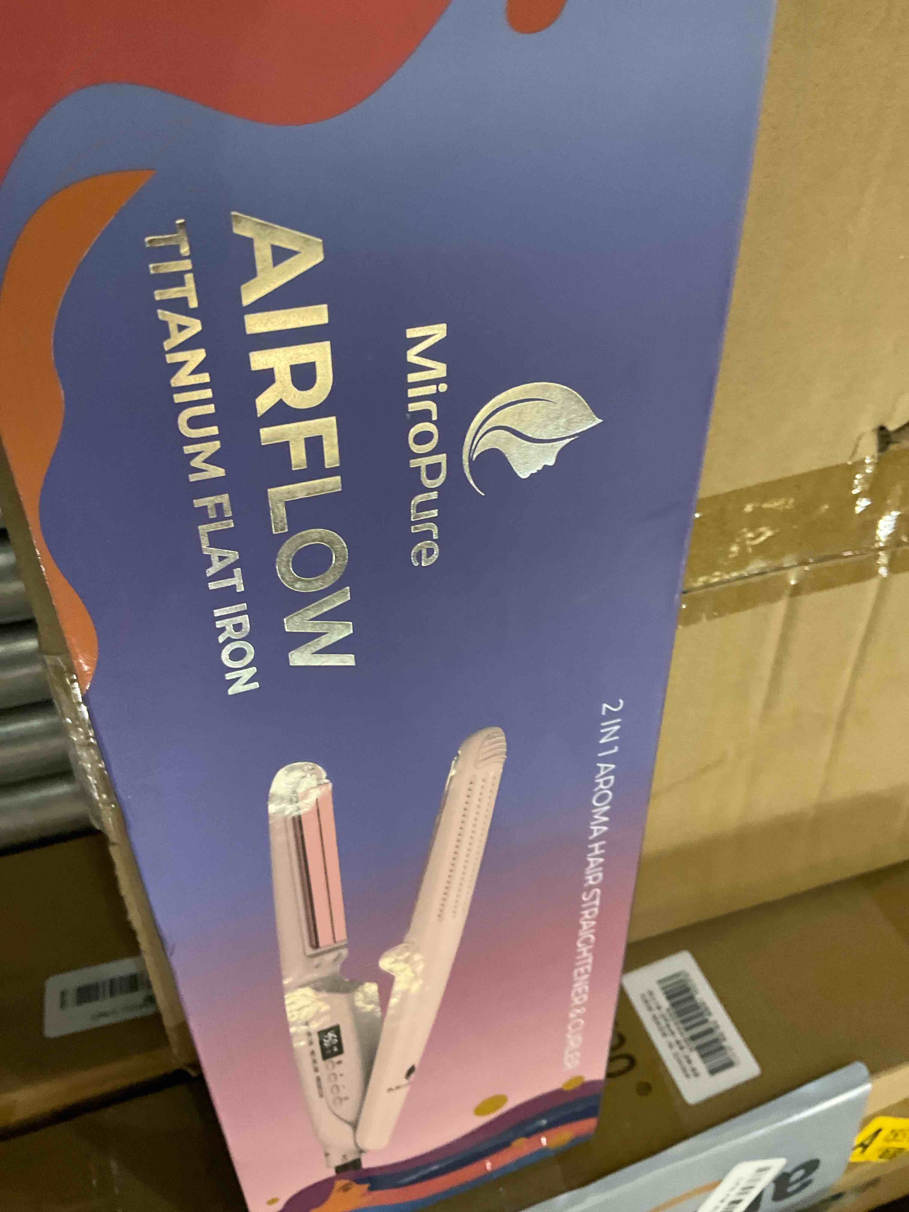  micropure airflow titanium flat iron