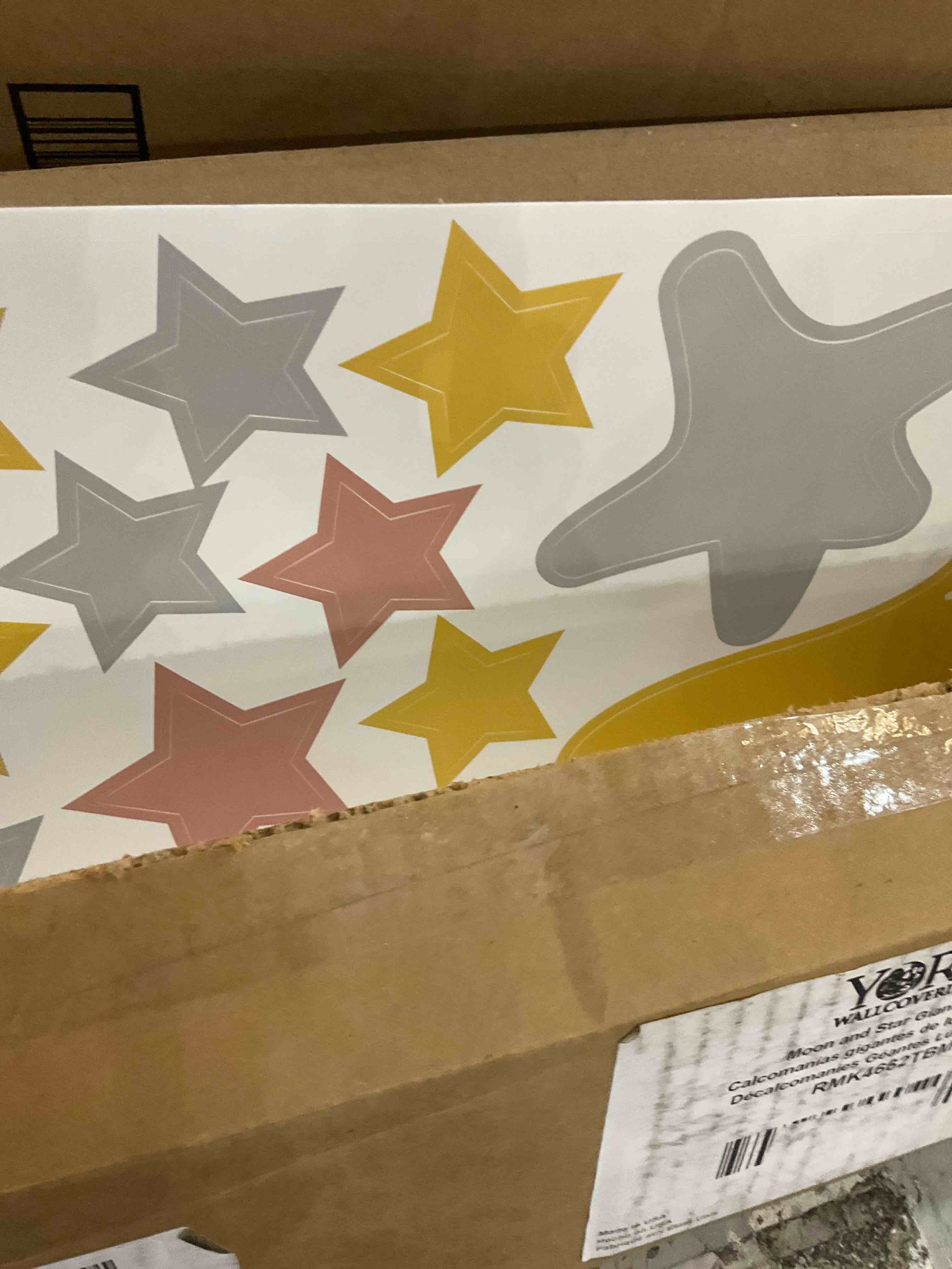 RoomMates RMK4556TBM Watercolor Tropical Leaves Giant Peel and Stick Wall Decals , Green