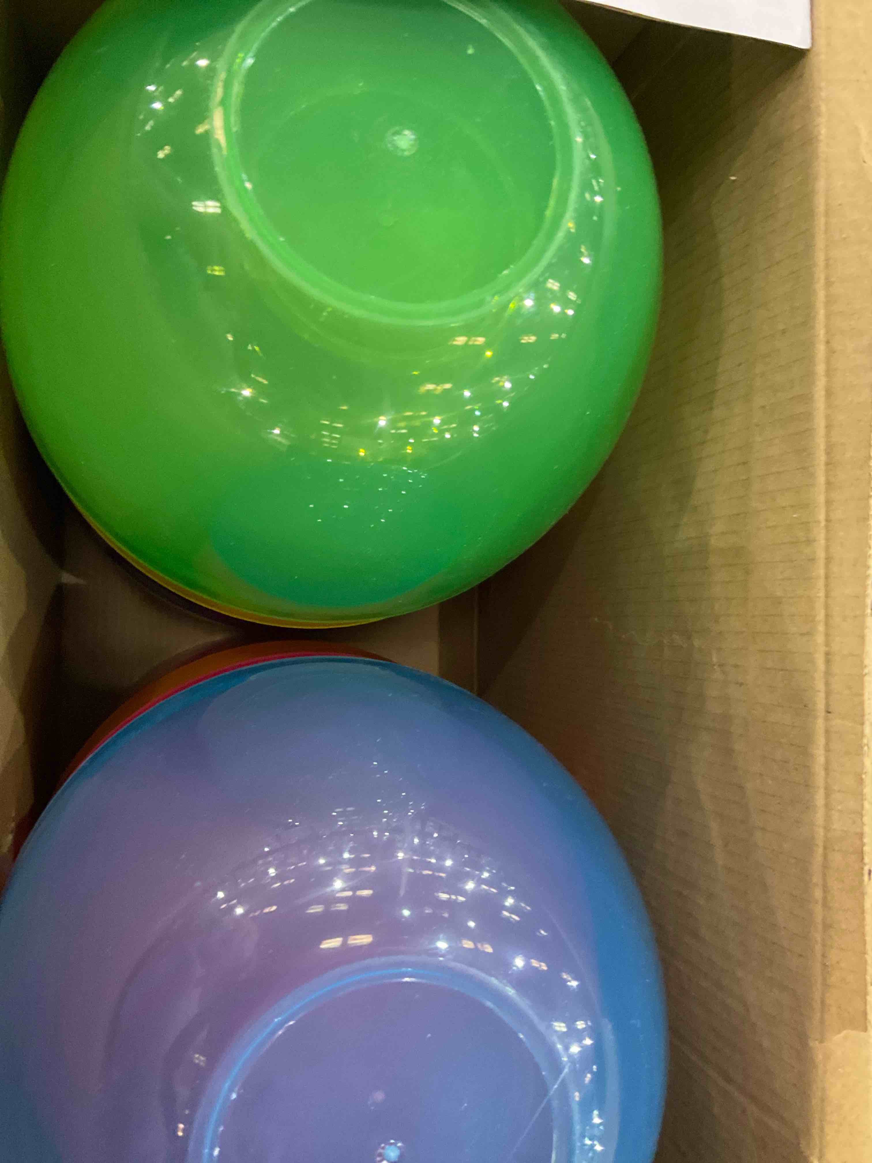 12 Pcs Jumbo Plastic Easter Eggs, 6" Fillable Colorful Bright Easter Eggs with 6 Assorted Colors, Easter Surprise Egg Toys for Easter Egg Hunt, Easter Basket Stuffers Fillers, Easter Party Favors