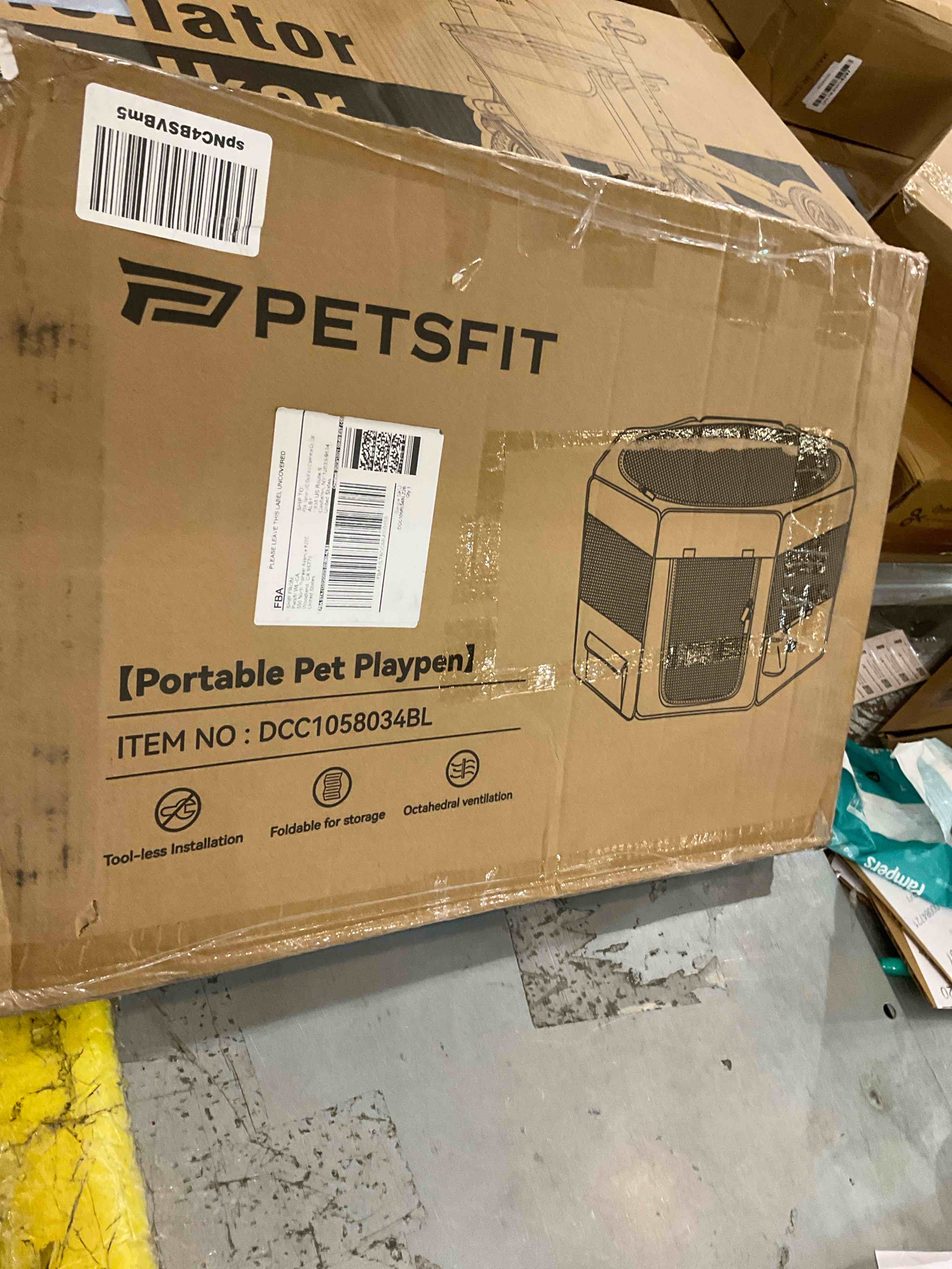 petsfit portable pet playpen 