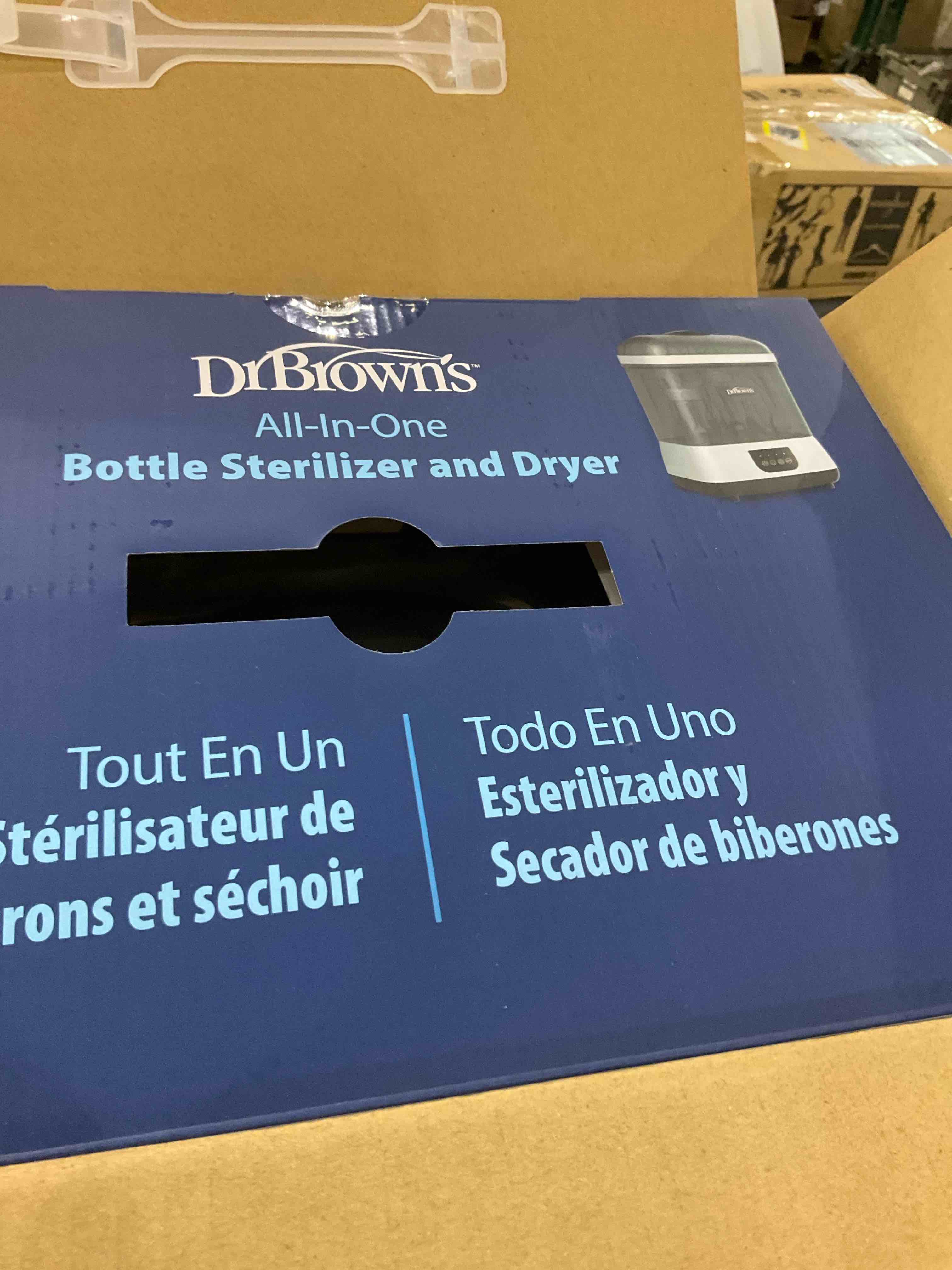 Dr. Brown's All-in-One Sterilizer and Dryer for Baby Bottles, Parts & Other Newborn Essentials