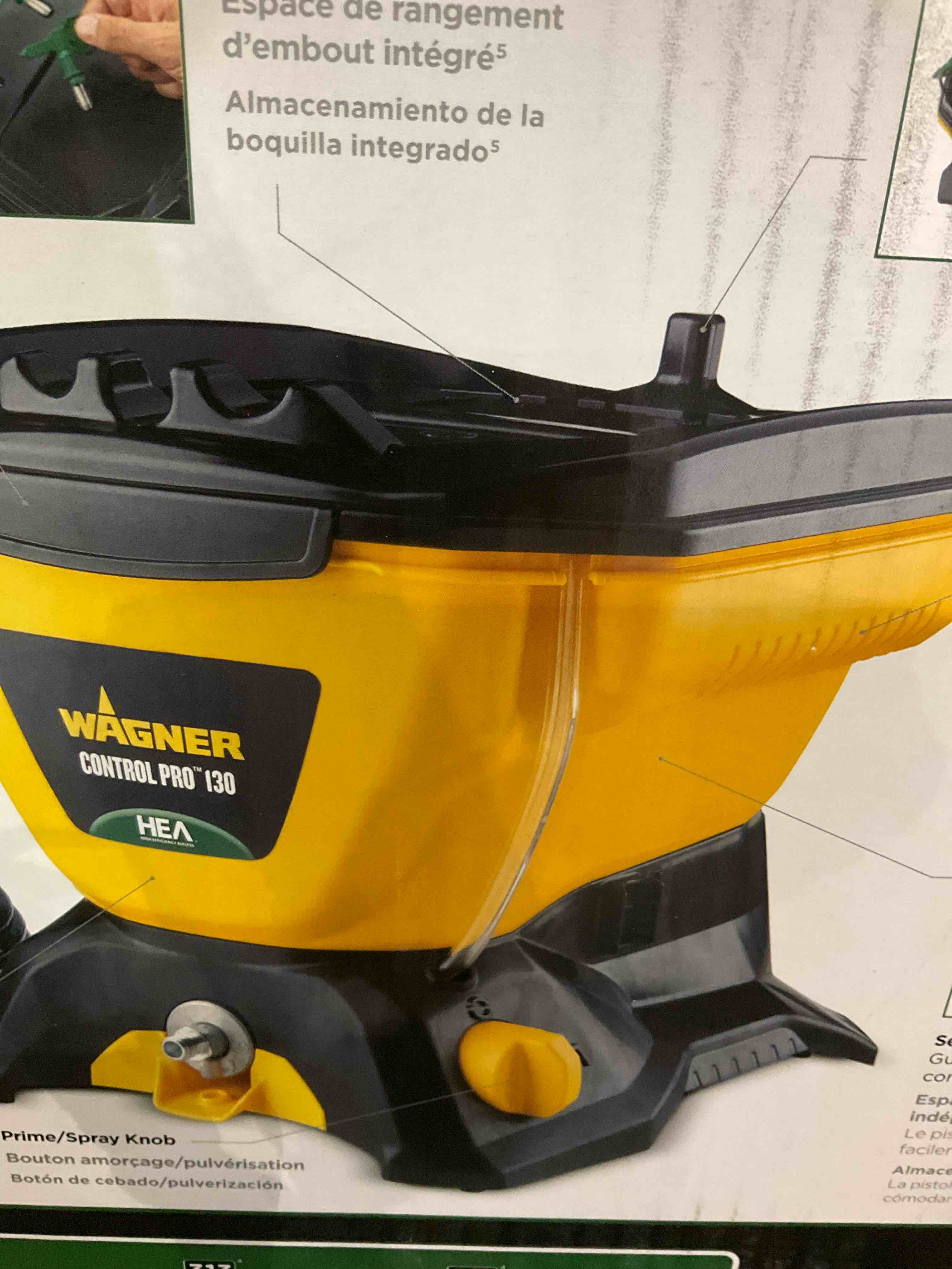 Wagner Spraytech 2422951 Wagner Control Pro Airless Paint Sprayer, 130 Kit, Yellow