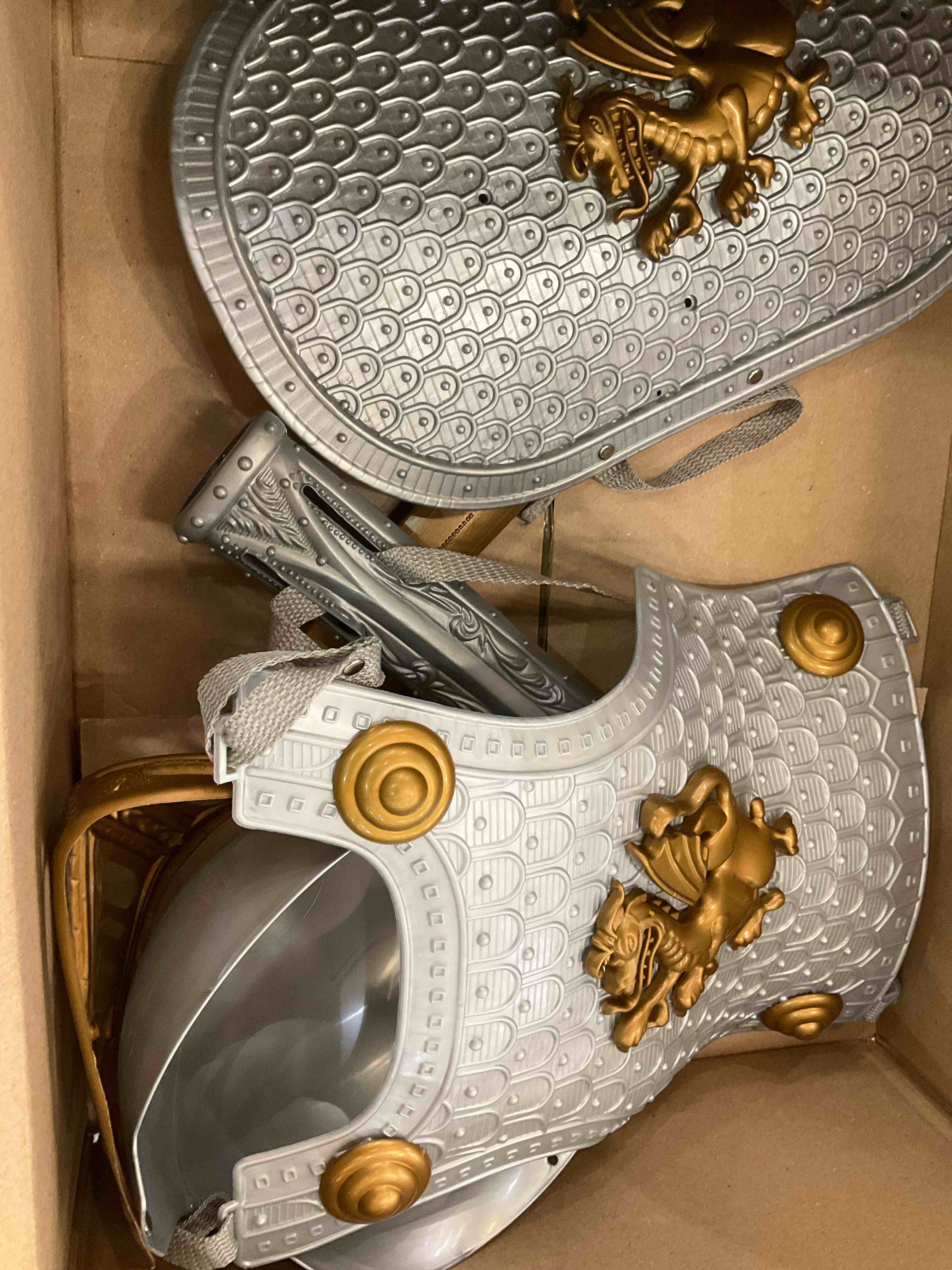 medieval battle armor set