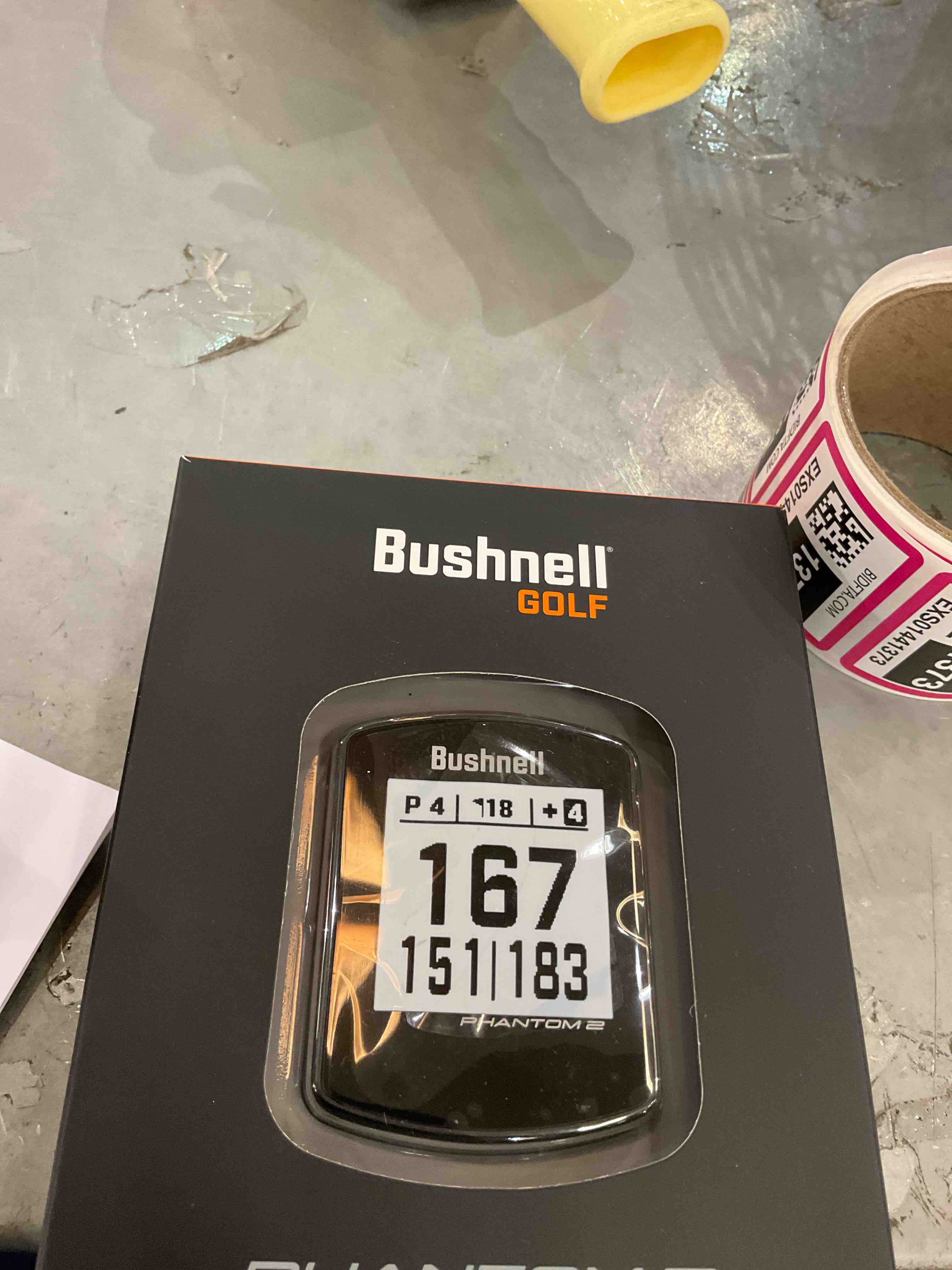 bushnell golf phantom 2 gps navigator black 