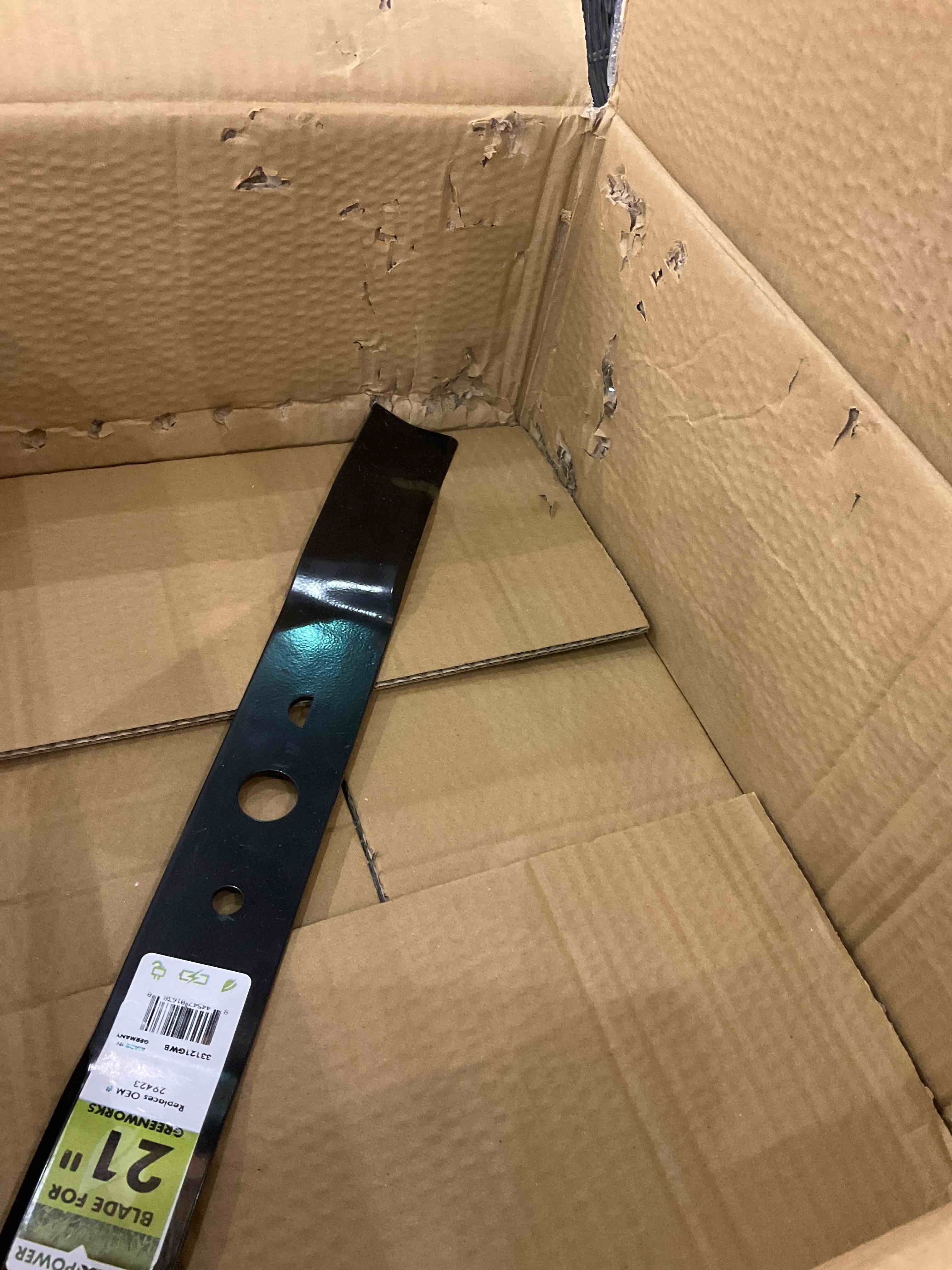 max power 21” cut green work 