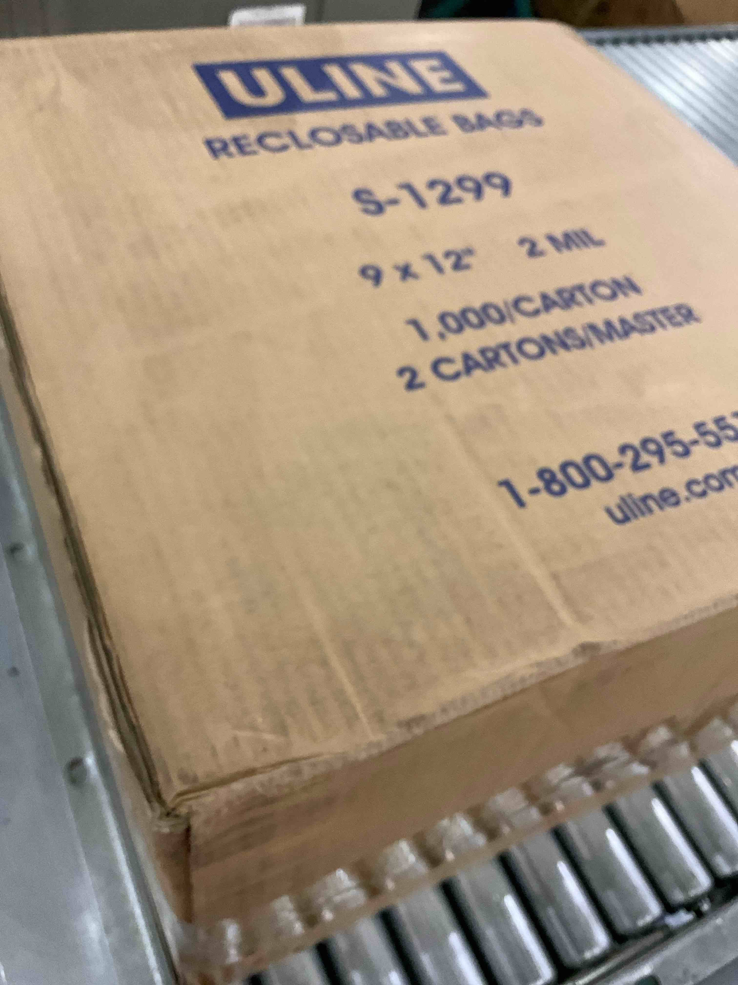 uline reclosable bags 9x12 2 ml