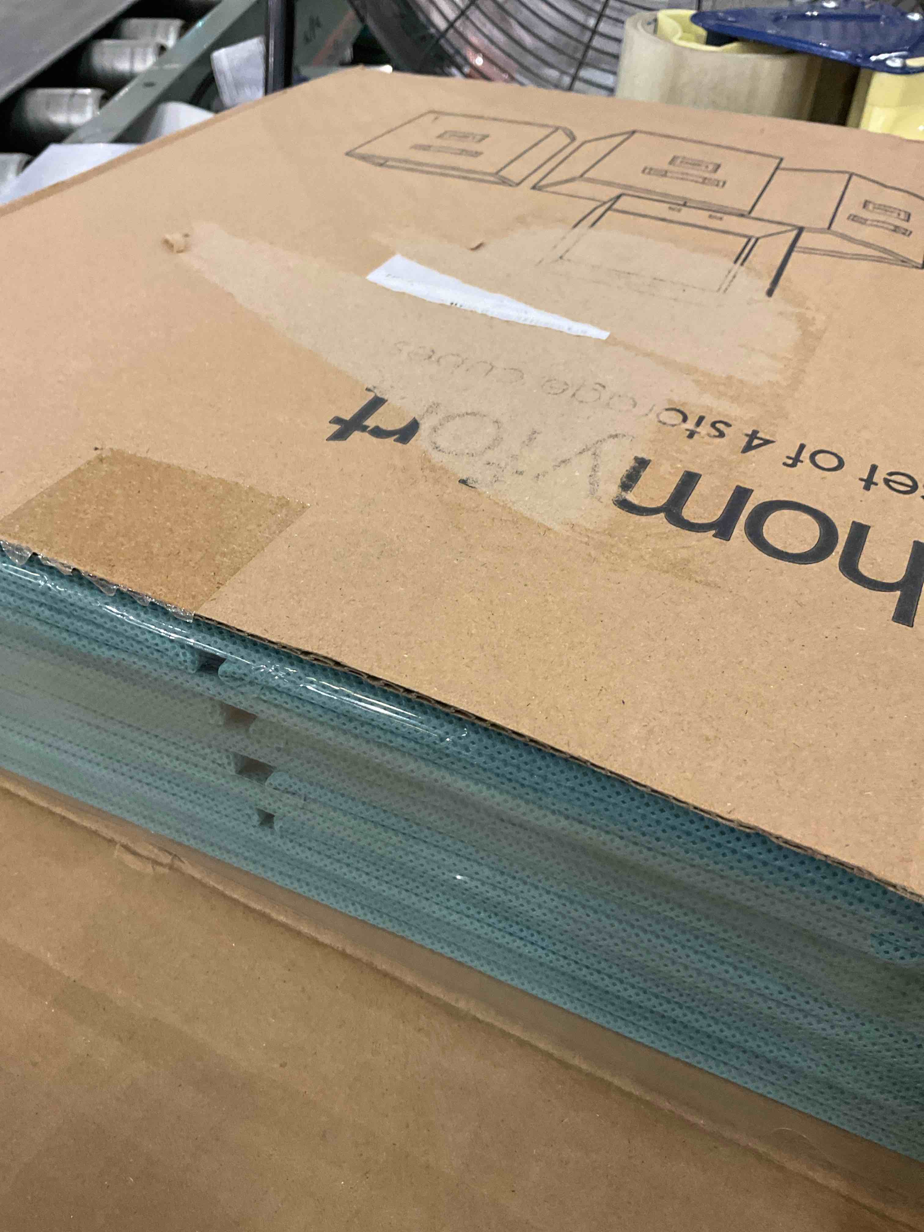 set of 4 storage cubes 