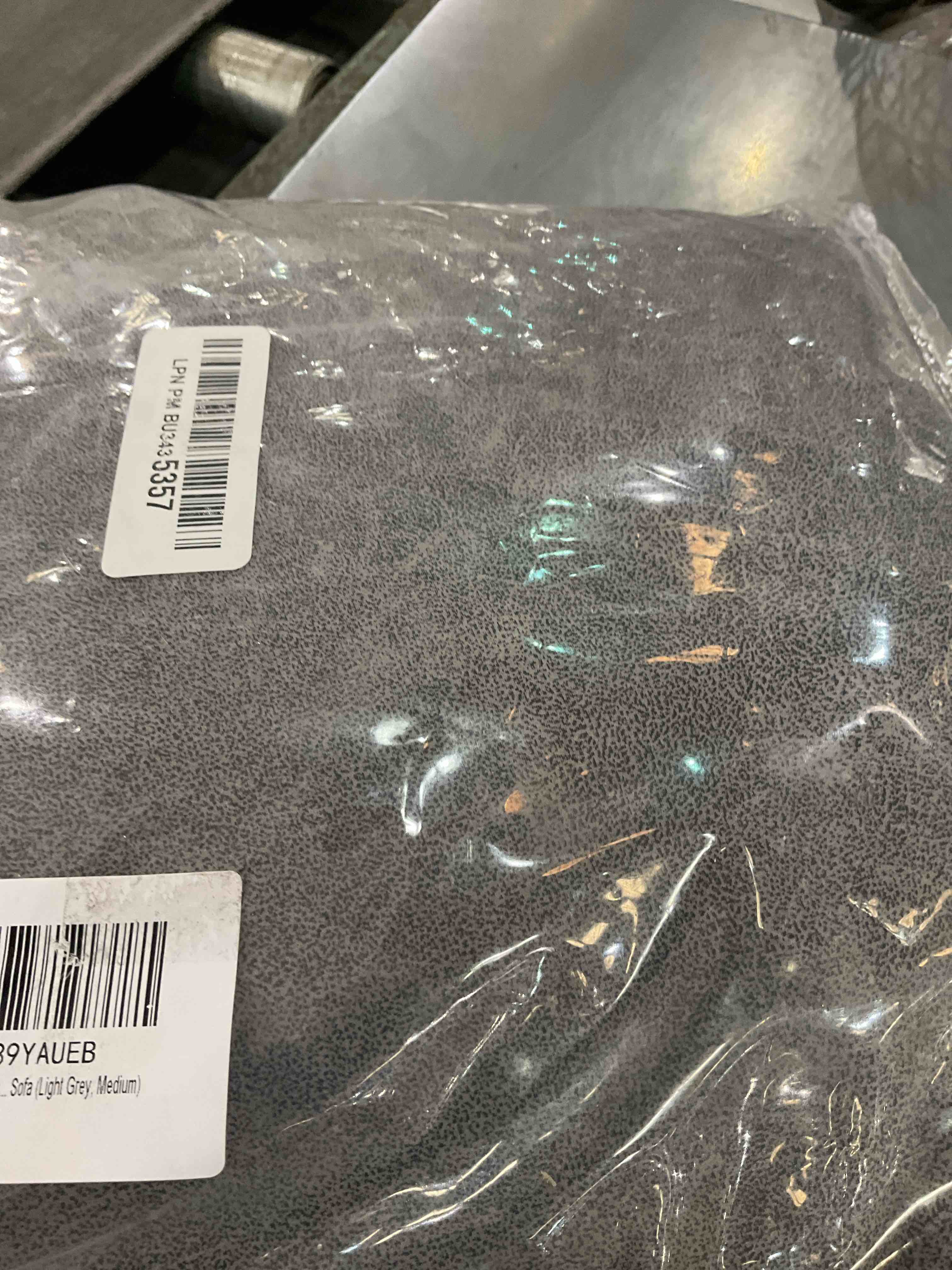 slip over for armchair sofa light grey medium