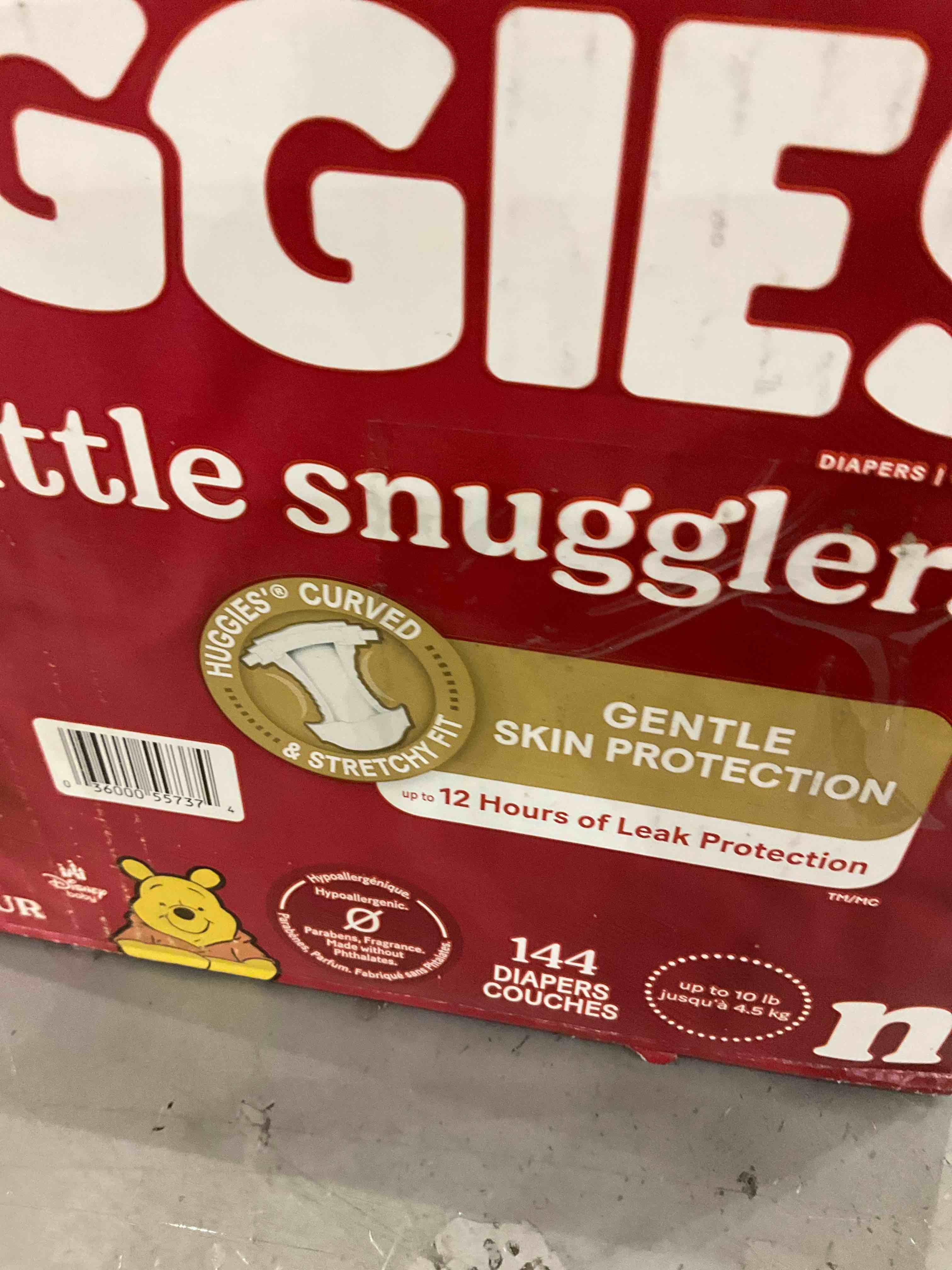 Huggies little snugglers newborn 145 diapers
