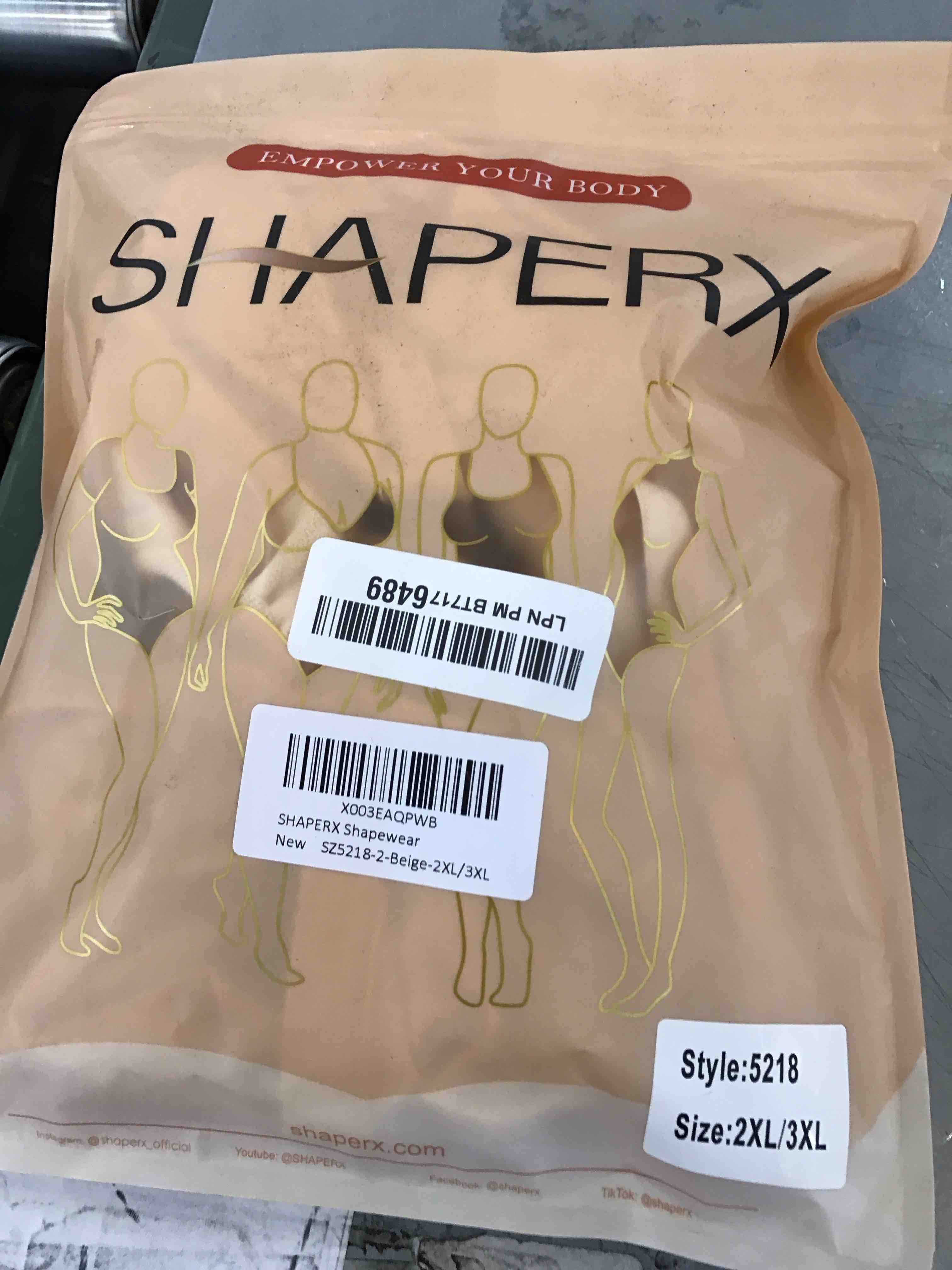 SHAPERX Women's Shapewear Bodysuit Tummy Control Body Shaper Seamless Sculpting 