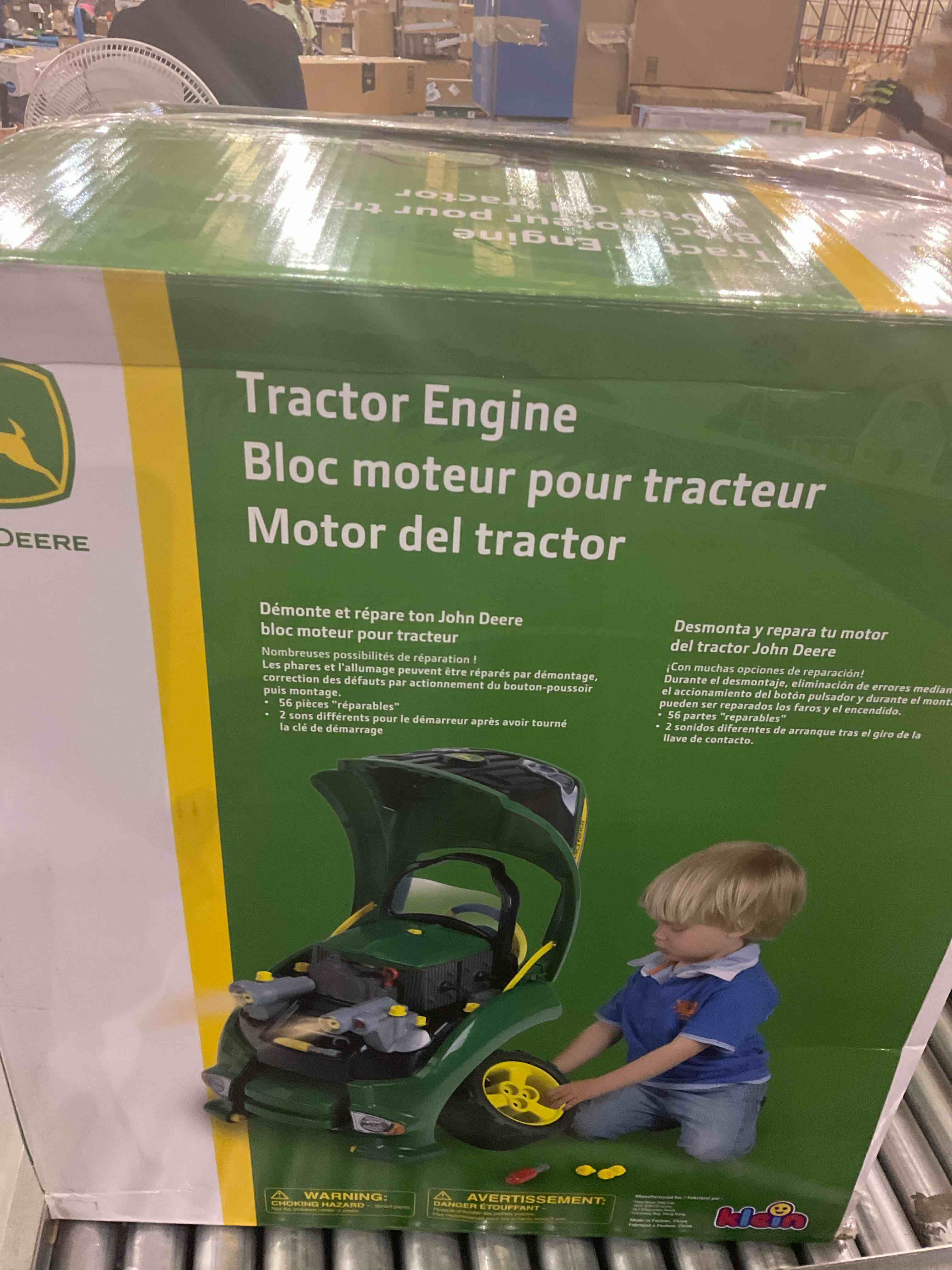 Theo Klein - John Deere Engine Premium Toys for Kids Ages 3 Years & Up