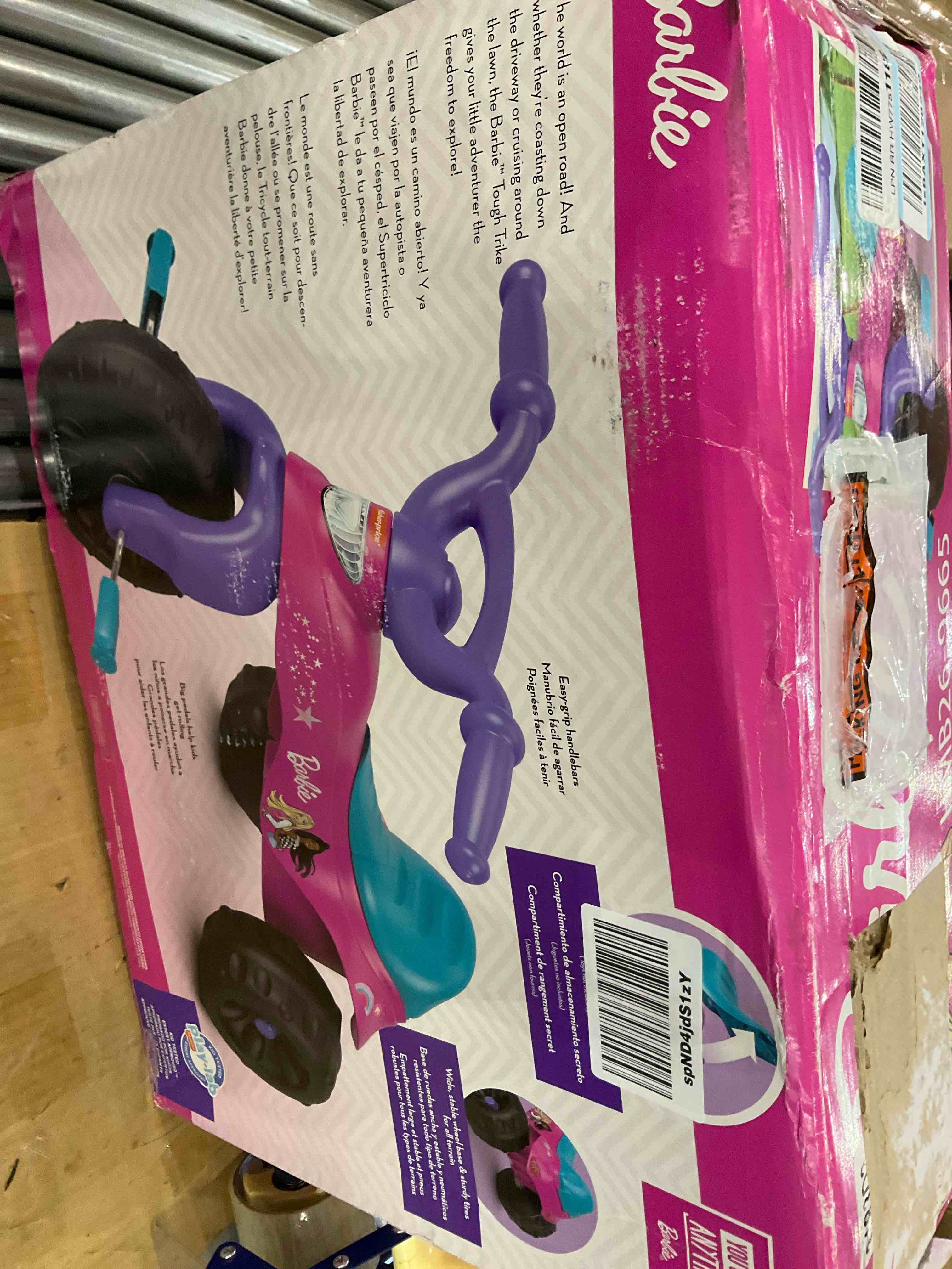 Barbie tough trike super tricycle
