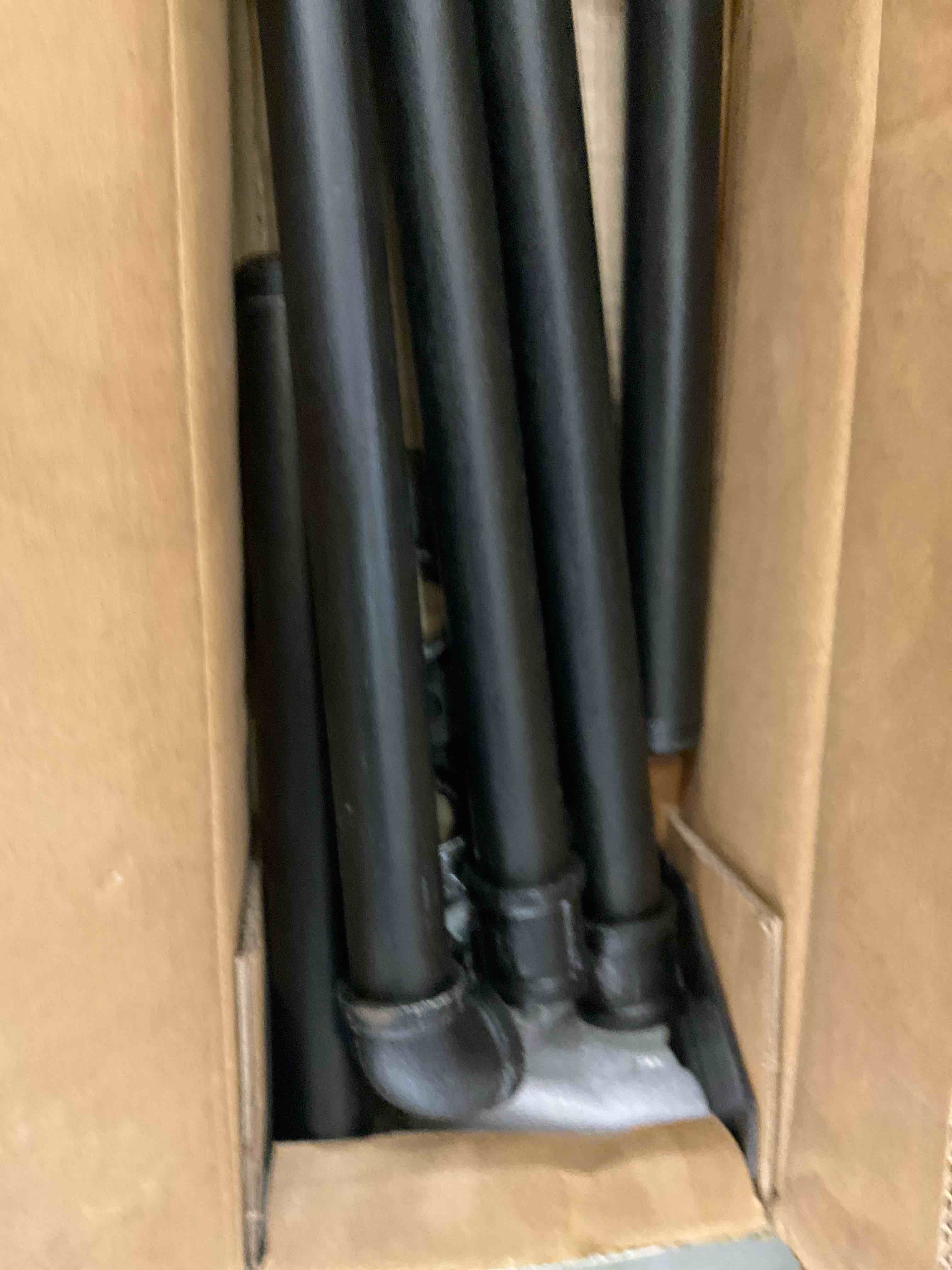 SONGMICS Wall-Mounted ...s Rail,Black 