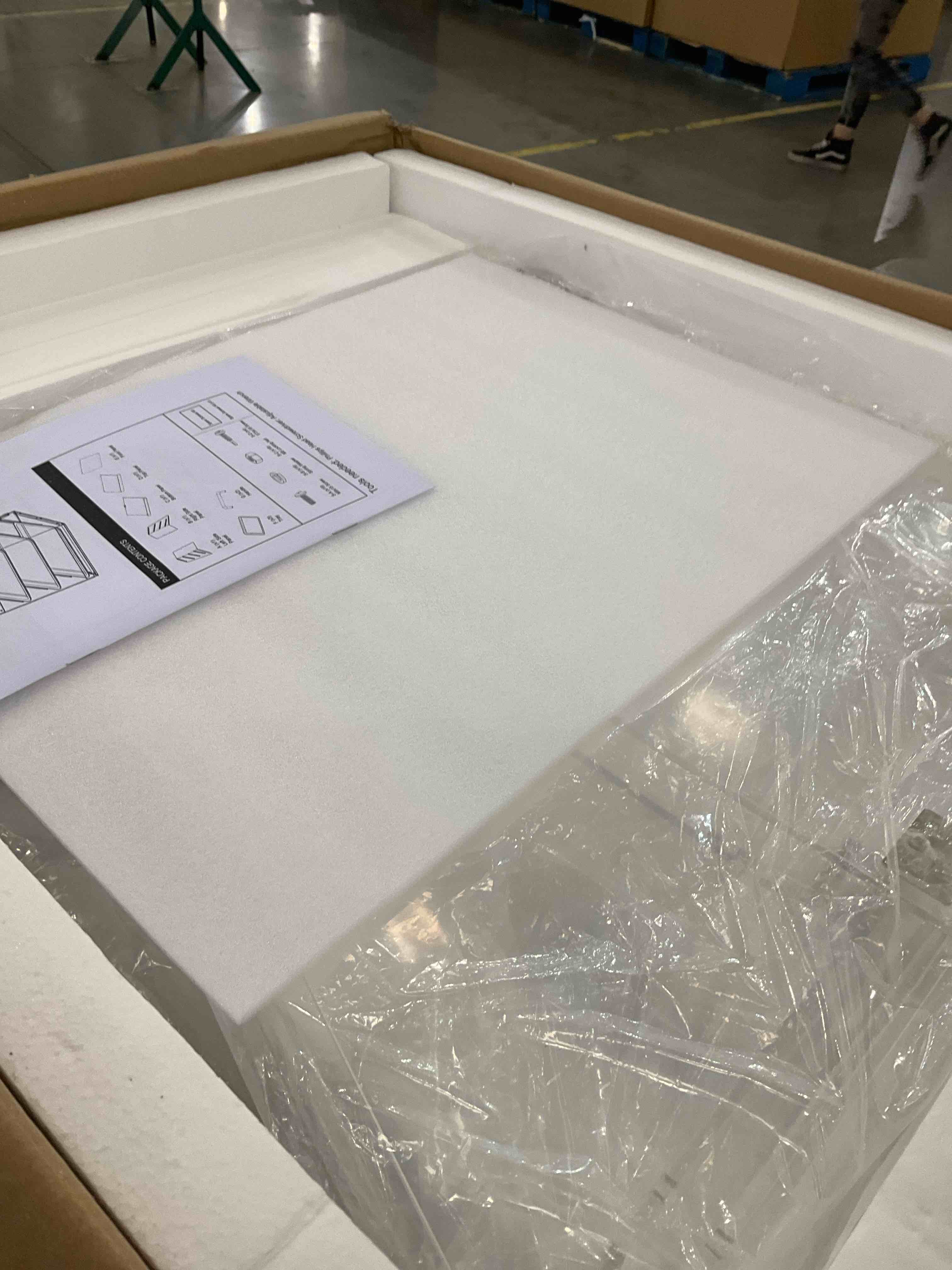 YBSVO 3 Tray Commercial Countertop Bakery Display Case with Rear Doors - 21" x 17 3/4" x 16 1/2"