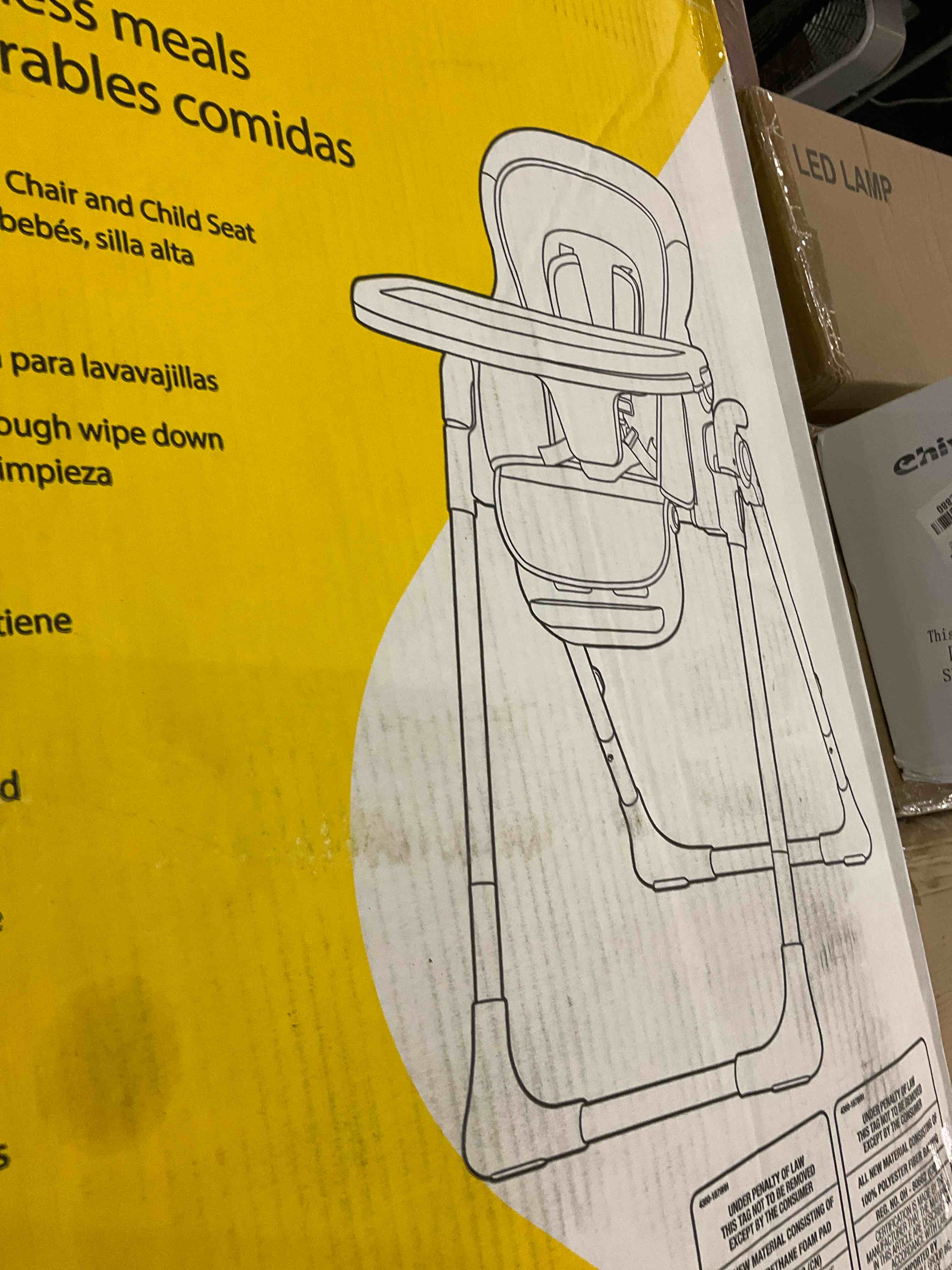 Safety 1st 3-in-1 Grow and Go Plus High Chair, 3 Modes of Use: Infant Recliner, Toddler high Chair, and Child seat, Dunes Edge