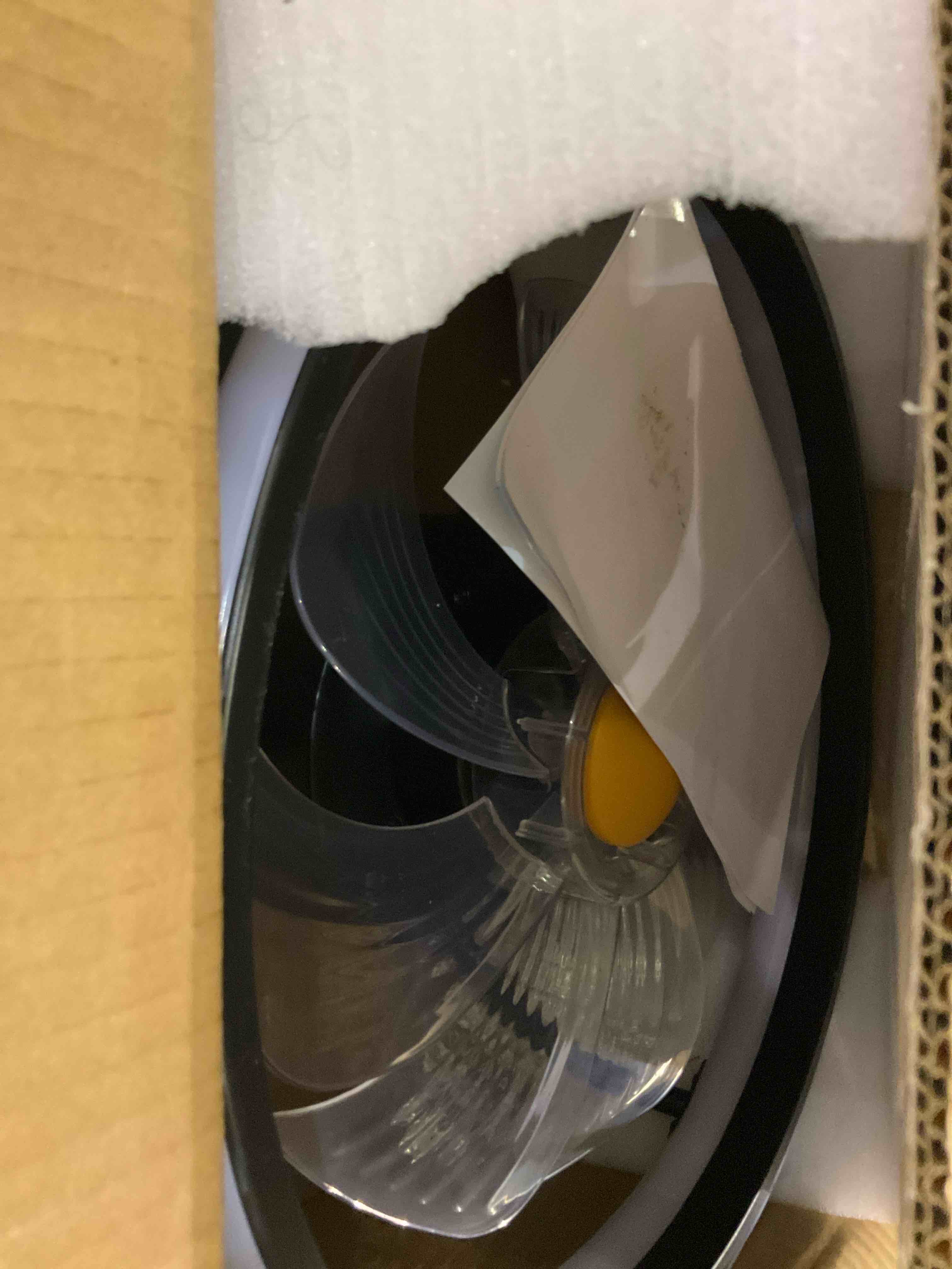 Mpayel Flush Mount Ceiling Fans with Lights and Remote Controlï¼ŒModern Enclosed Bladeless Ceiling Fans,15'' Low Profile Ceiling Fan with Stepless Dimming Lighting Fixture for Bedroom Kitchenï¼ˆBlackï¼‰