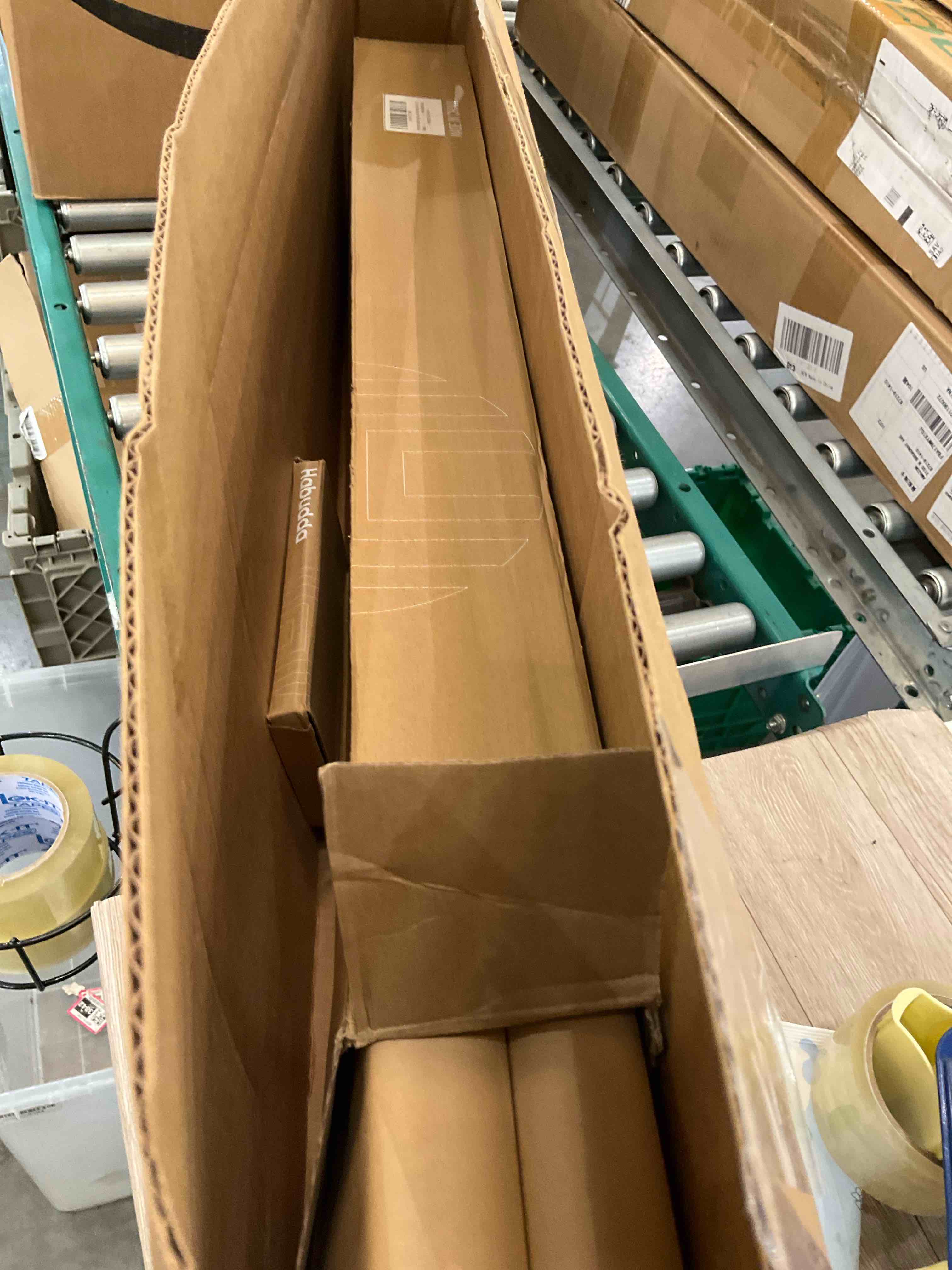 Habudda Floating Shelves for Wall, Natural Wood Shelf, 30 inch Long, White Wooden Rustic Decor for Bathroom Kitchen Bedroom, Hanging Mounted Invisible Bracket,Set of 2