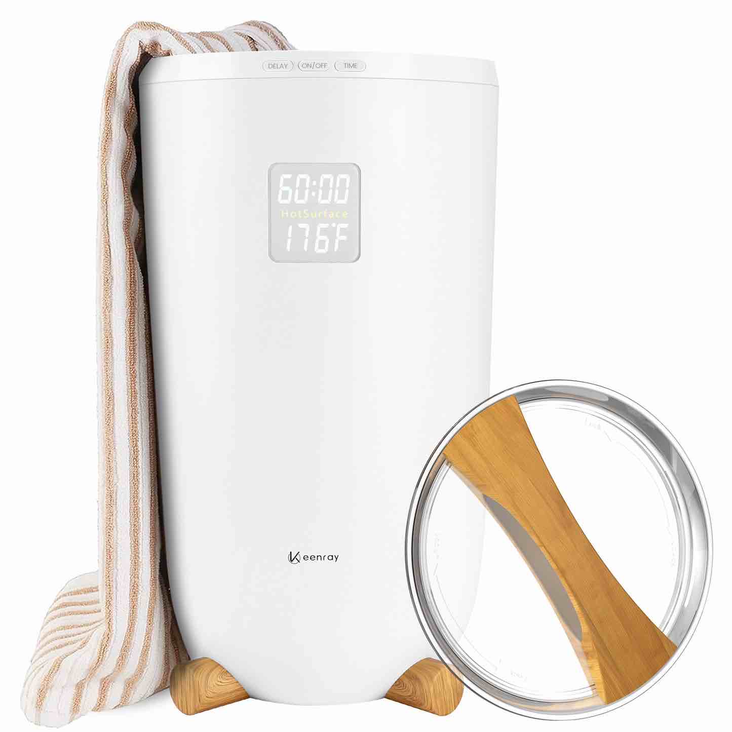 Keenray Upgraded Towel ...rsize Bathrobes BlanketsNew cl45