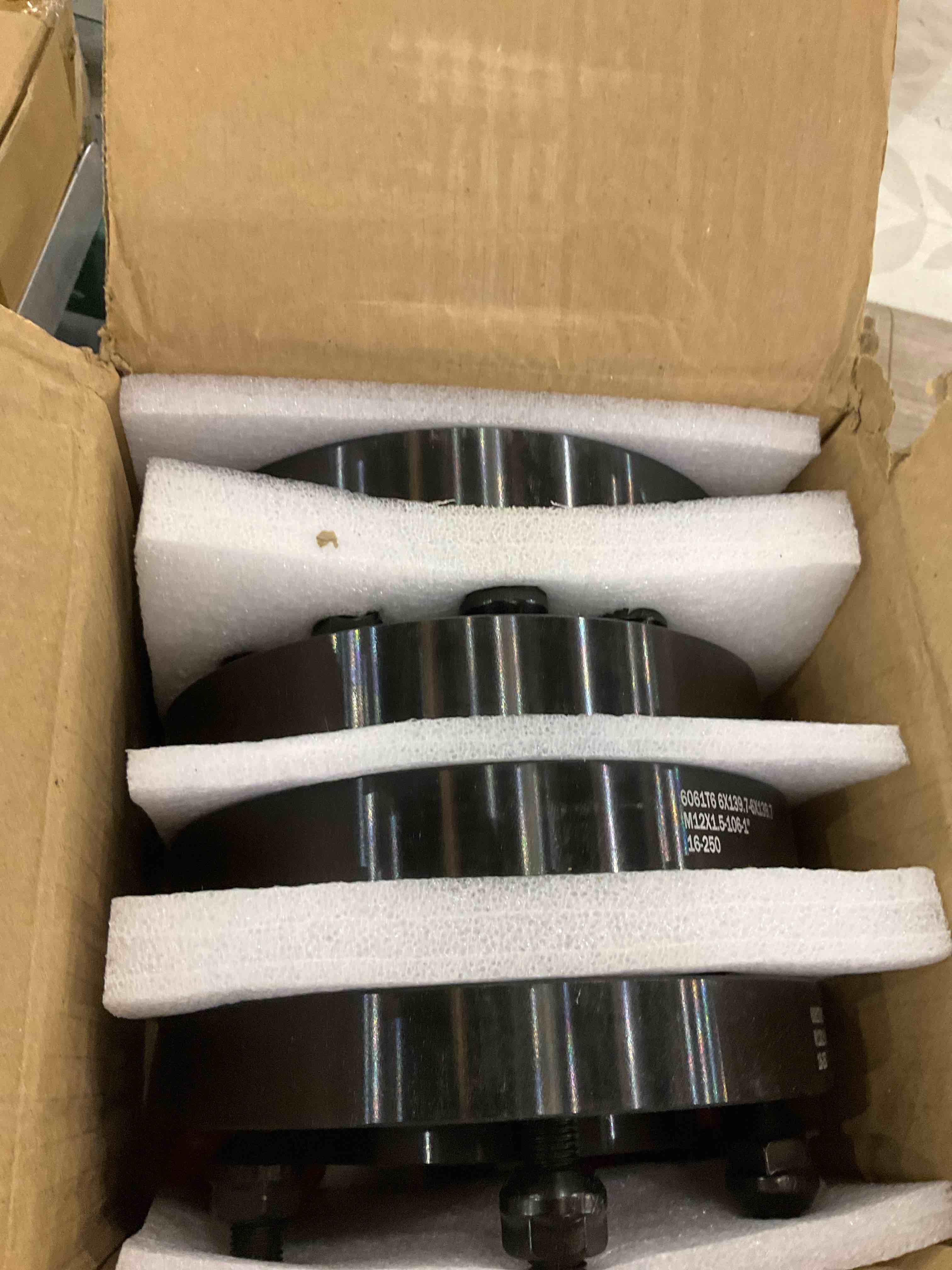 6x5.5 Hubcentric Wheel Spacers 1 Inch for 1995-2023 Tacoma 4Runner, 6x139.7mm with 12x1.5 Studs 106mm Center Bore Forged Wheel Spacer for Tundra FJ Cruise Fortuner Sequoia GX460 GX470