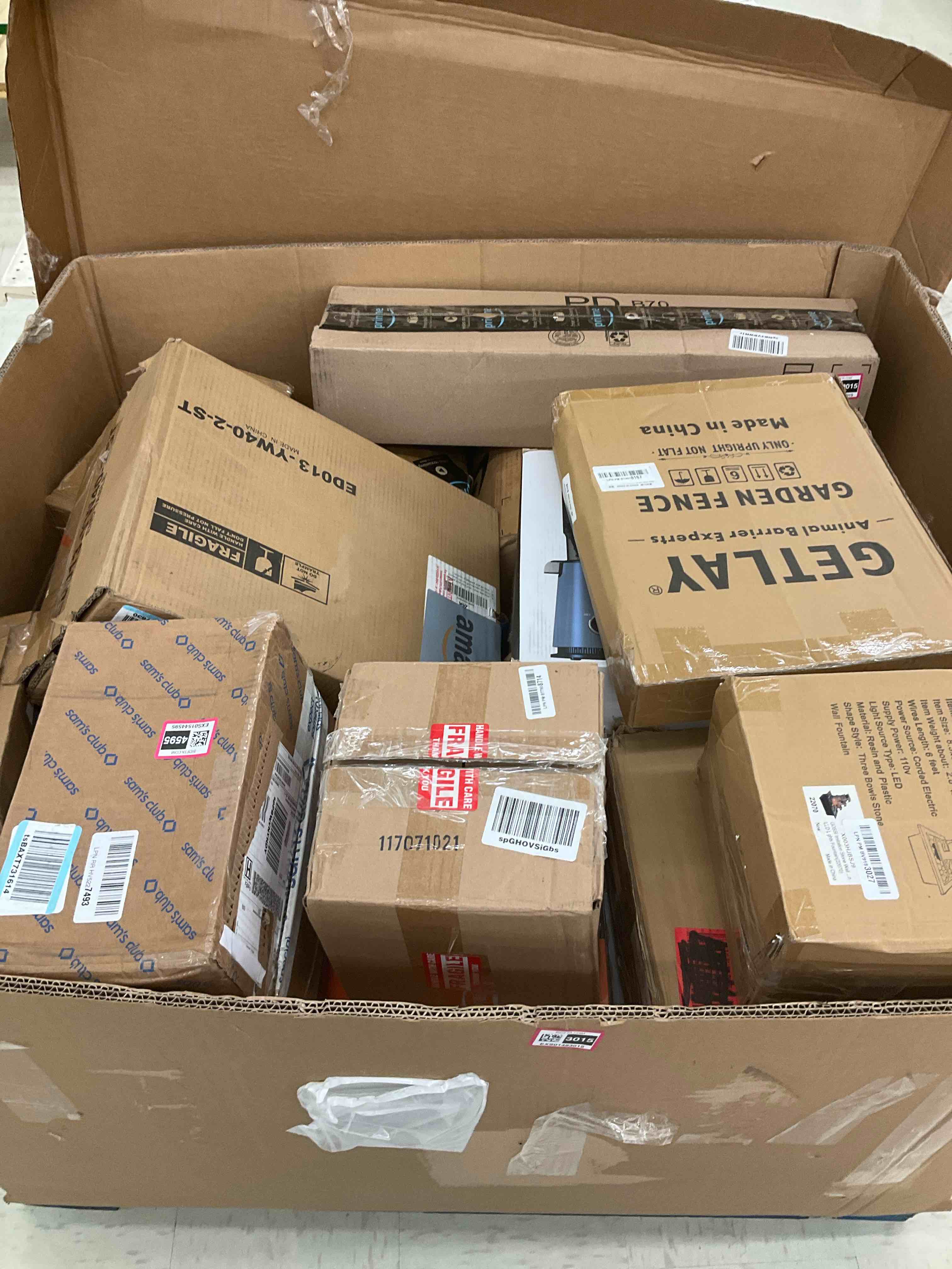 auction pick up return pallet 