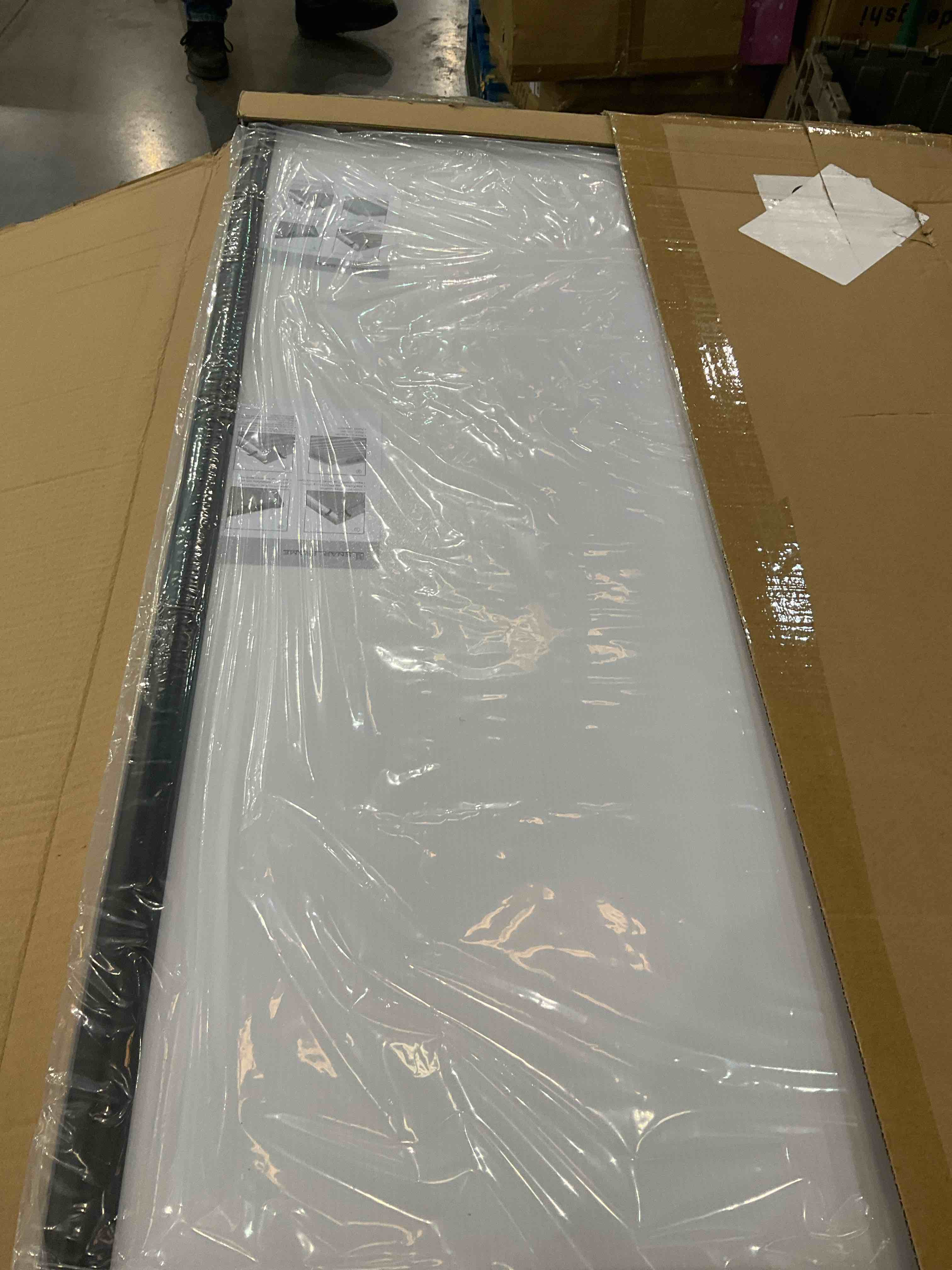 T-SIGN 24 x 36 Inches Poster Frame Front Snap Open, Wall Mounted Aluminum Frame with PVC Transparent Protective Film, 1" Profile Black Display Picture or Photo, 2 Pack, More Convenient