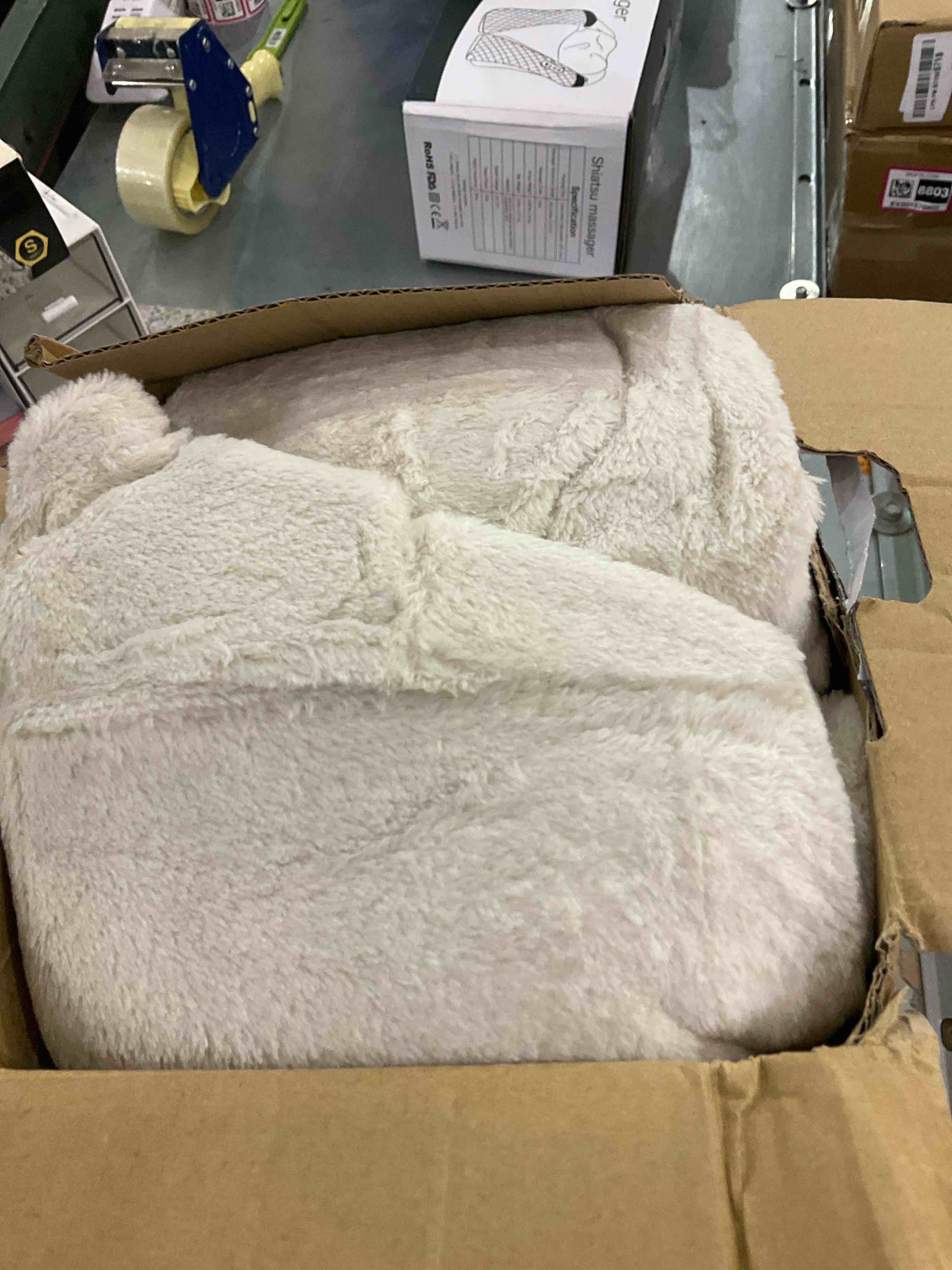 Bedsure Fleece Blanket King Blanket Linen - 280GSM Soft Lightweight Plush Cozy Blankets for Bed, Sofa, Couch, Travel, Camping