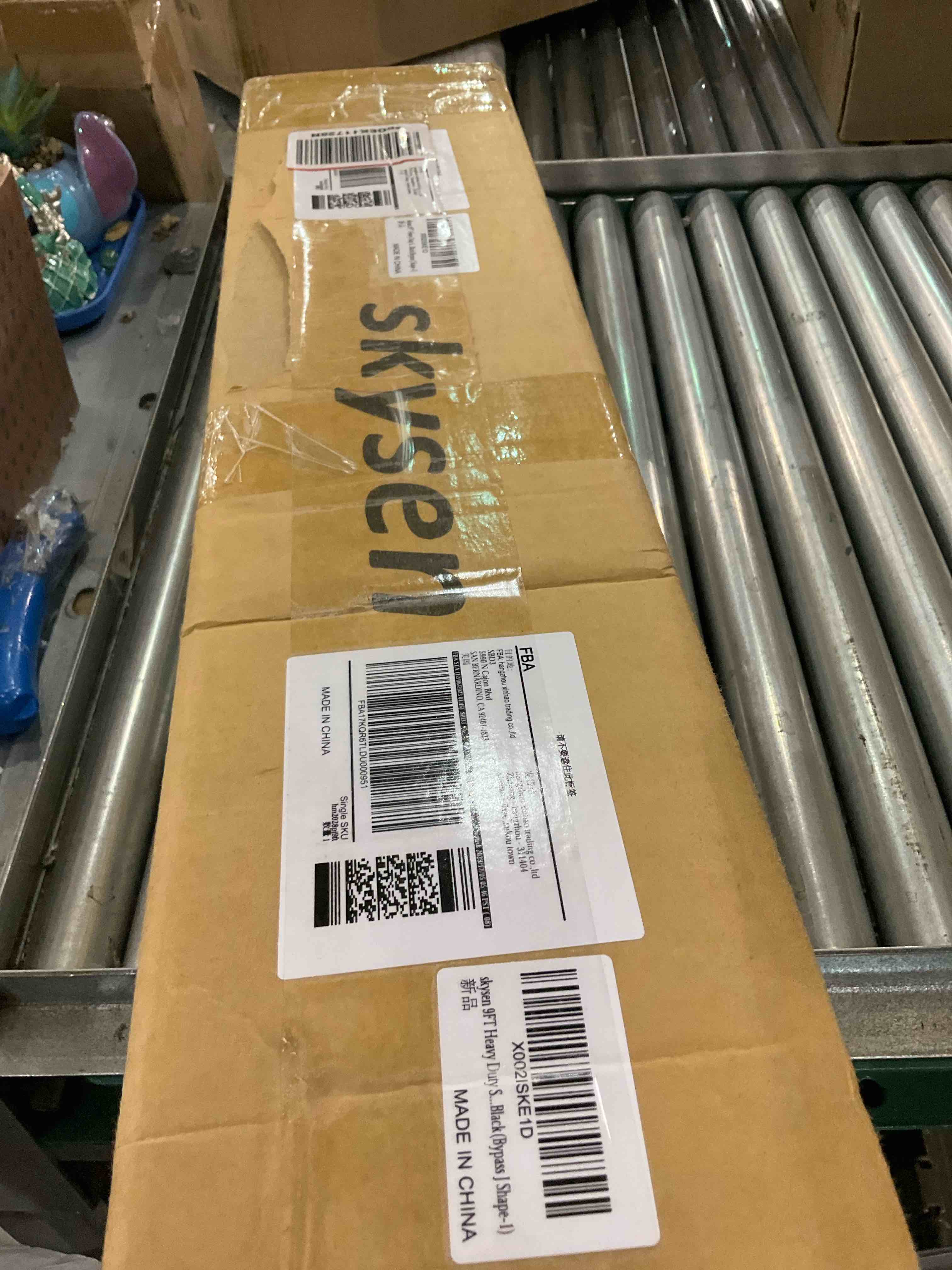 skysen 9FT Heavy Duty S...Black (Bypass J Shape-1)
