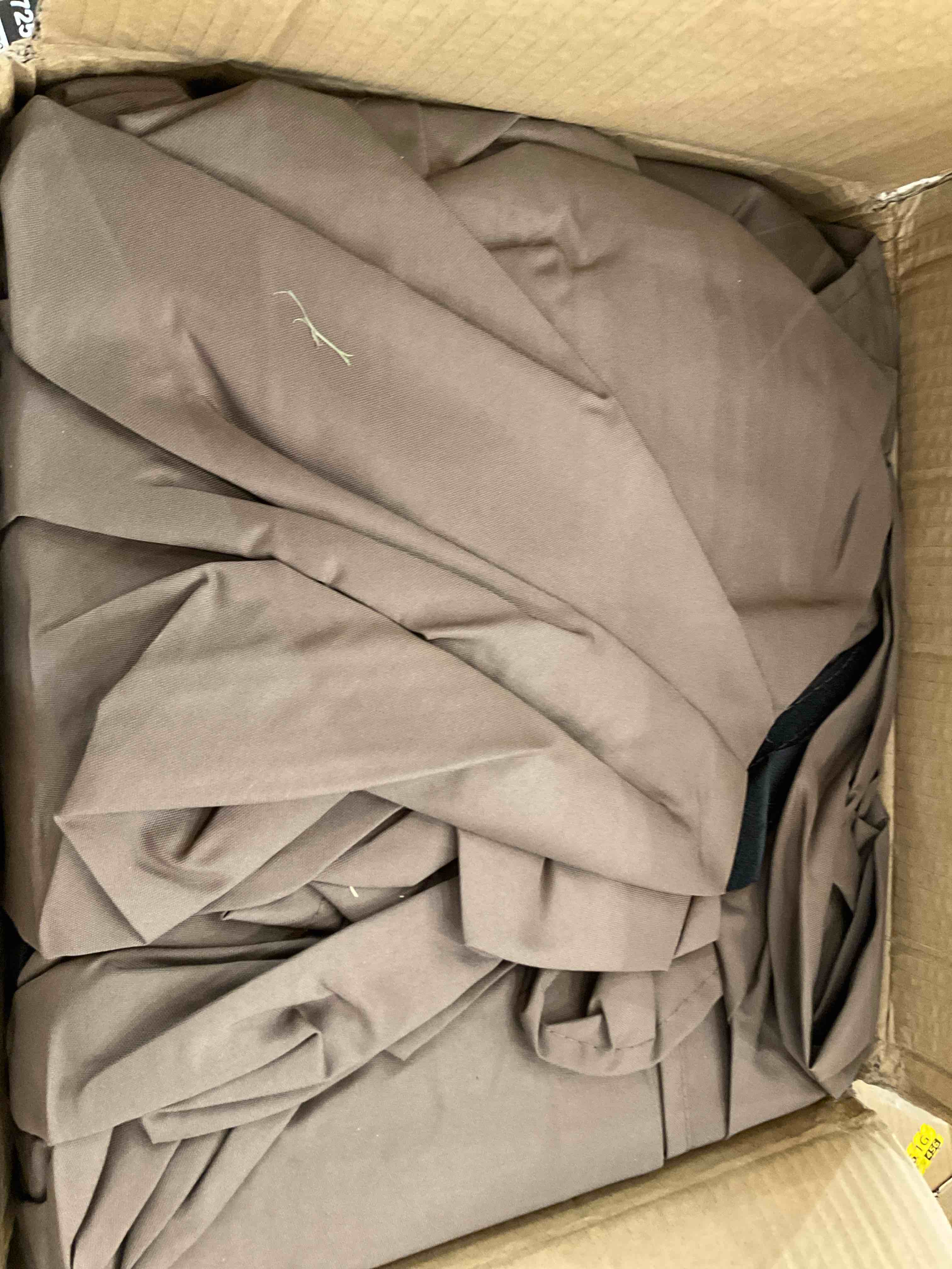 Yescom 137"x137" Gazebo Top Replacement for 2 Tier Outdoor Canopy Cover Patio Garden Yard Coffee Liqueur Y005115T10