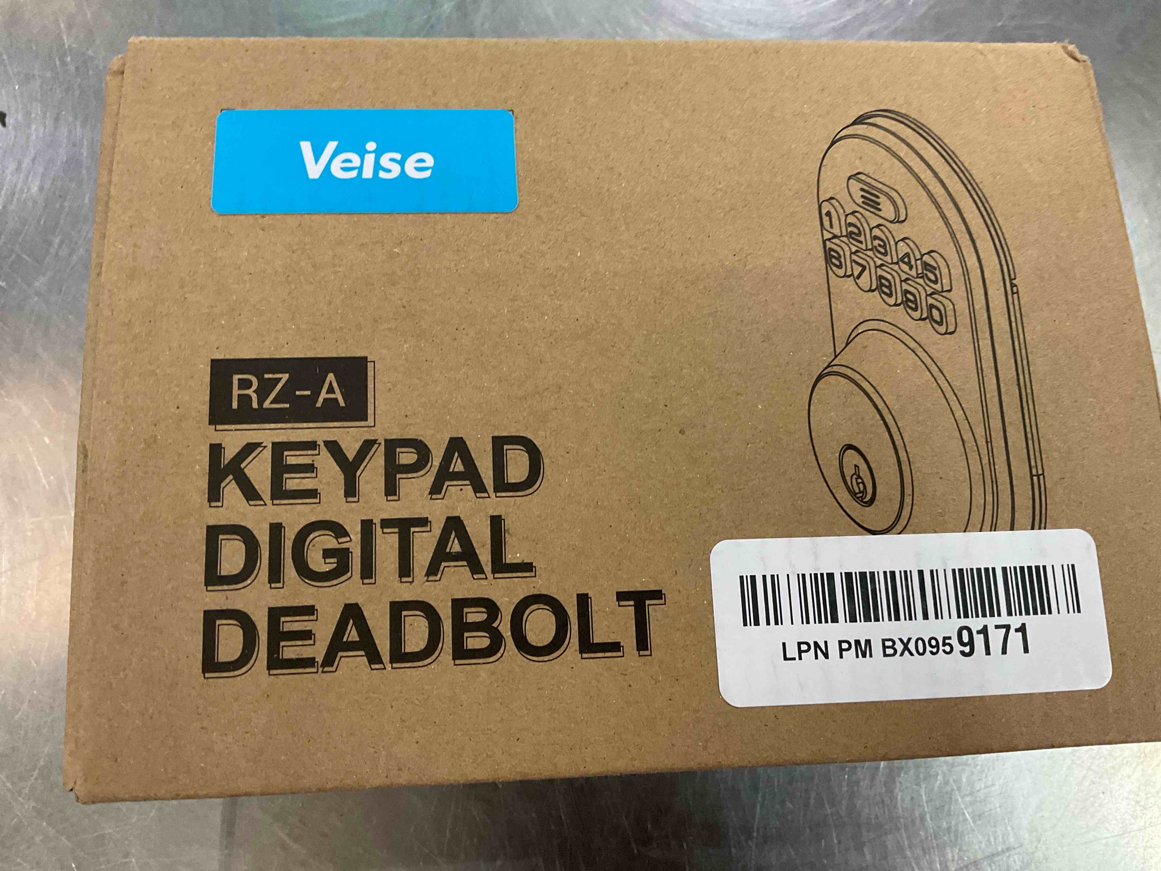 Veise RZ-A KEYPAD DIGITAL DEADBOLT Matte black 
