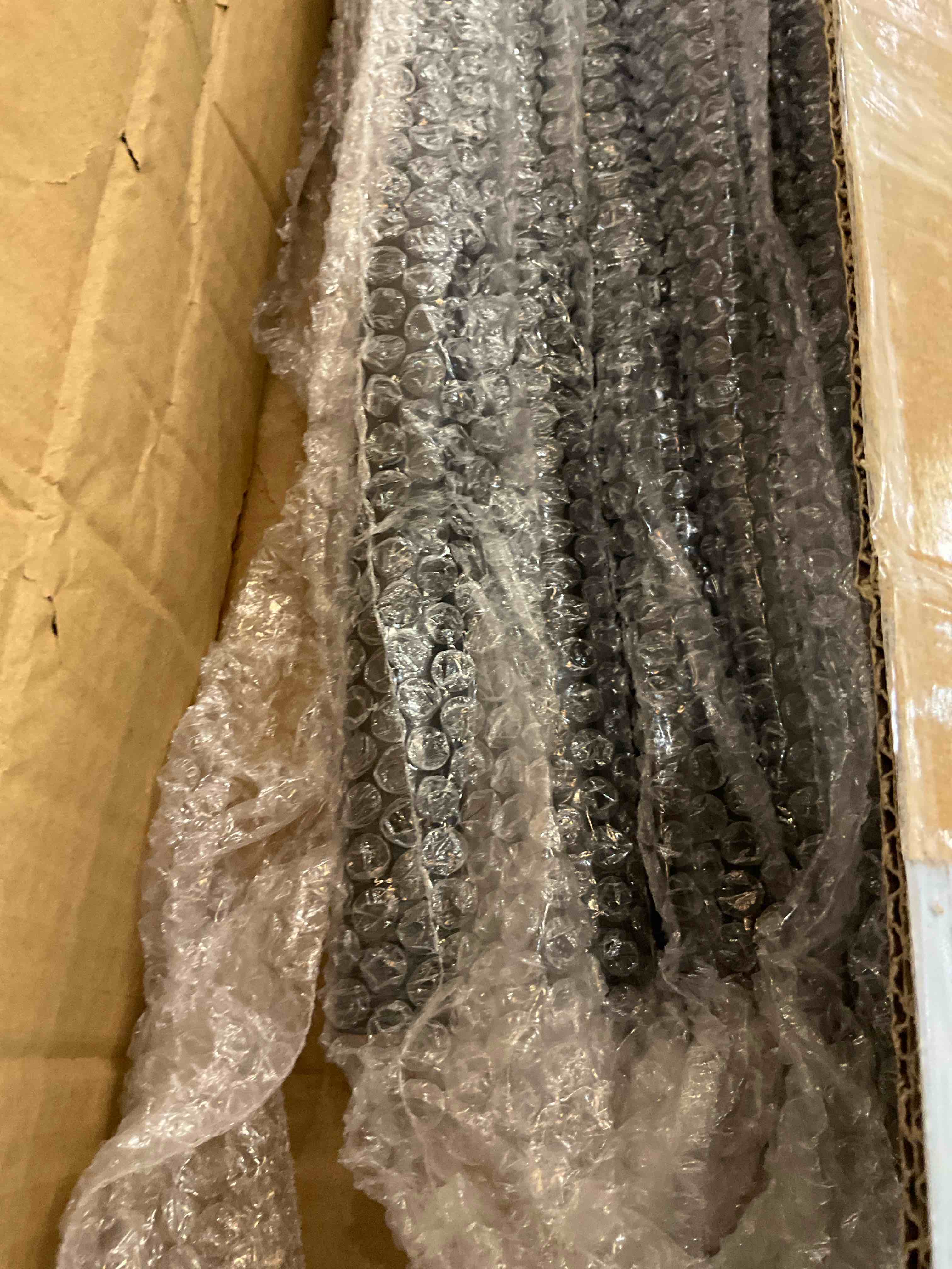 QLLY 27.5 inch / 70cm Adjustable Tall Metal Desk Legs, Office Table Furniture Leg Set, Set of 4 (70cm, Black)