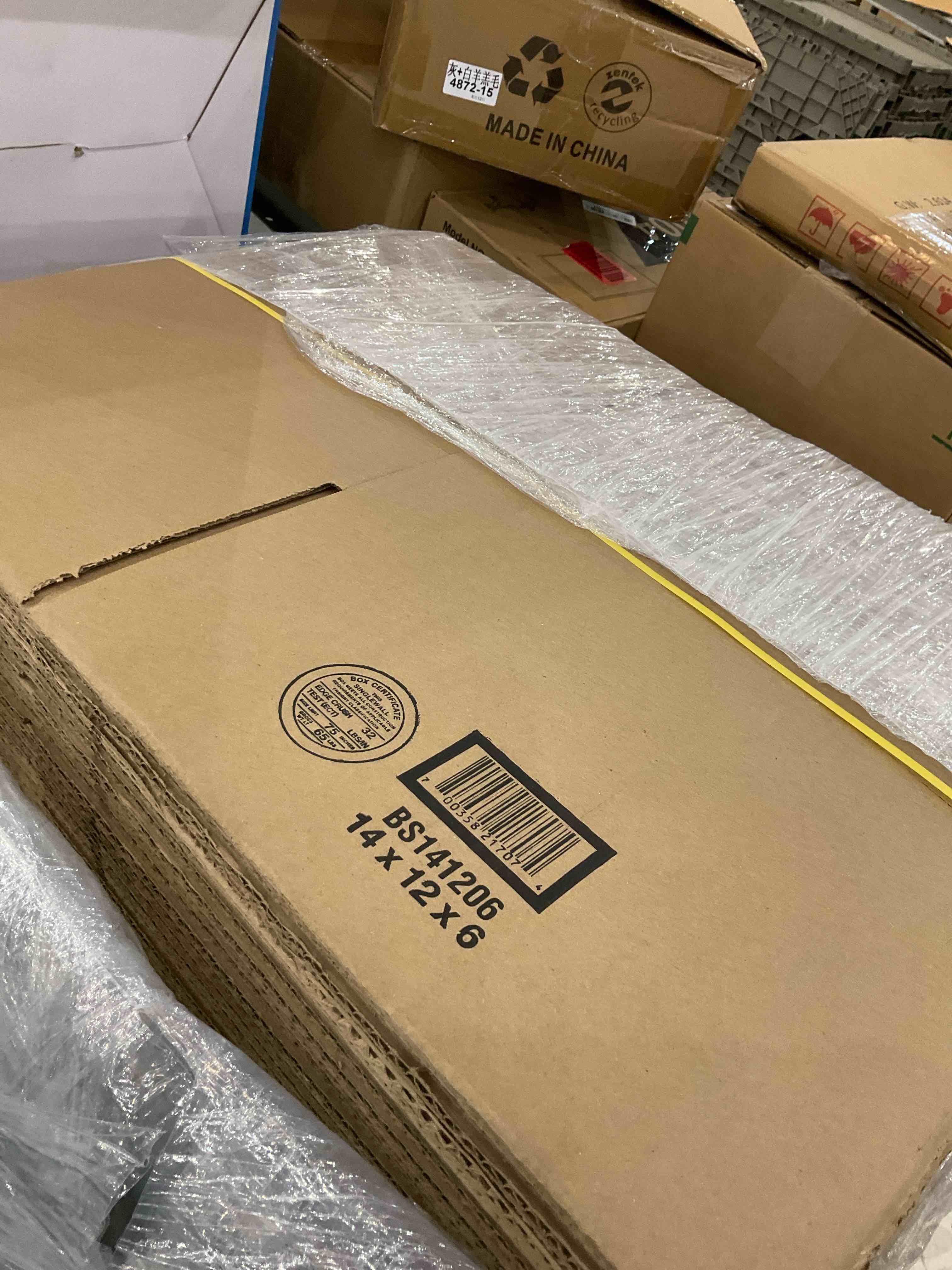 Tape Logic Shipping Boxes Medium 14"L x 12"W x 6"H, 25-Pack | Corrugated Cardboard Box for Packing, Moving and Storage