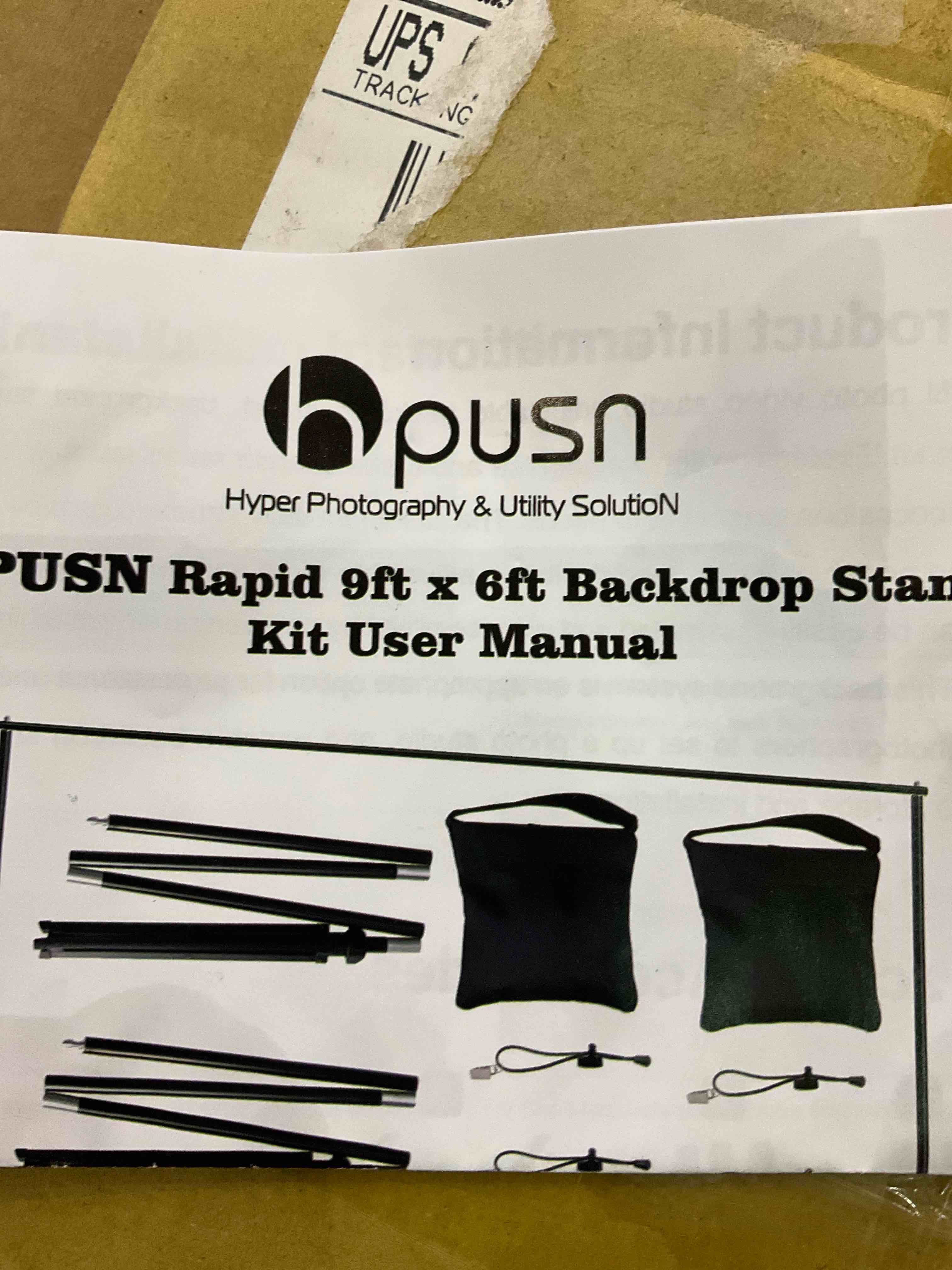 rapid backdrop stand kit user manual 