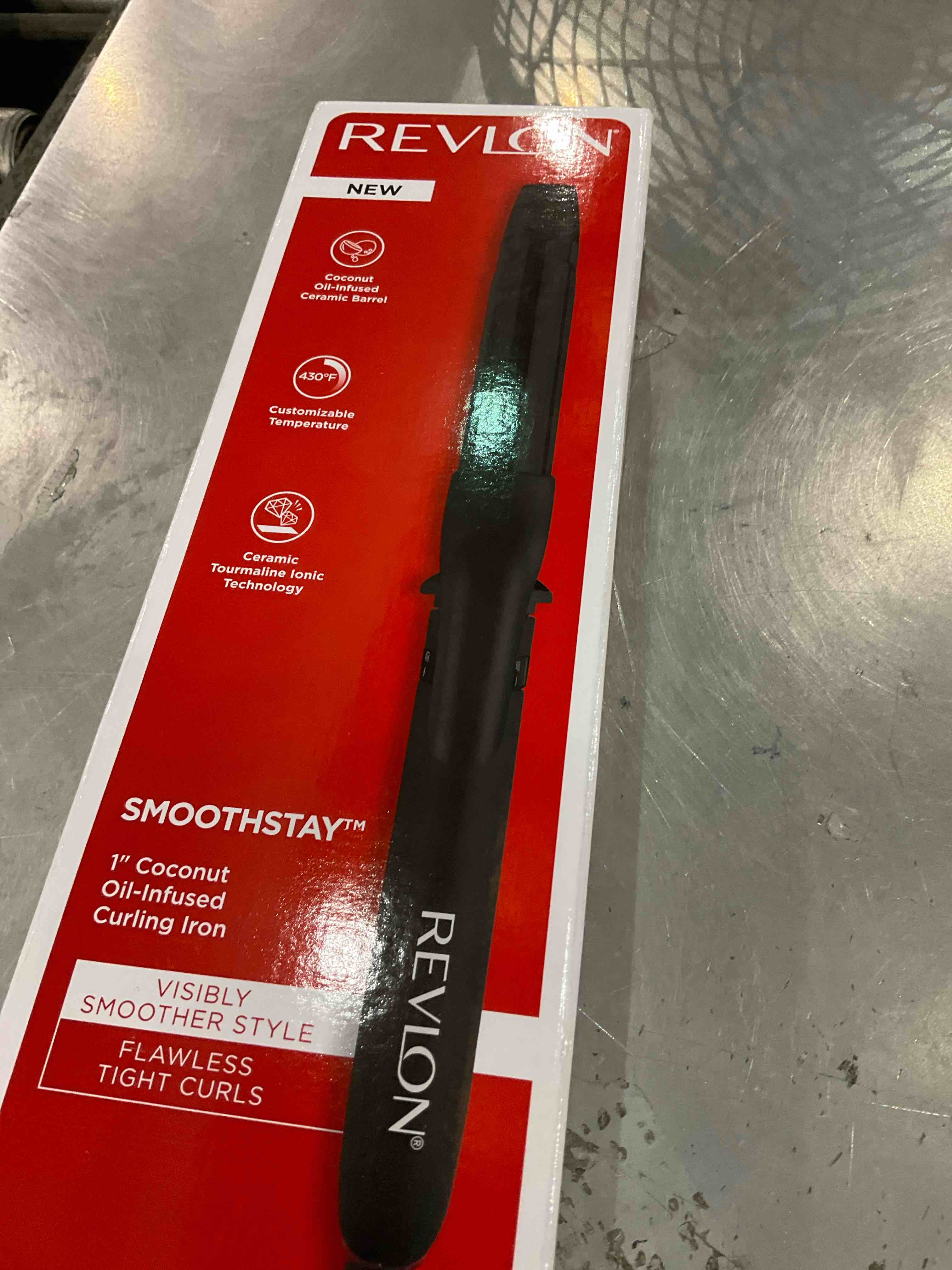revlon smoothstay curling iron 