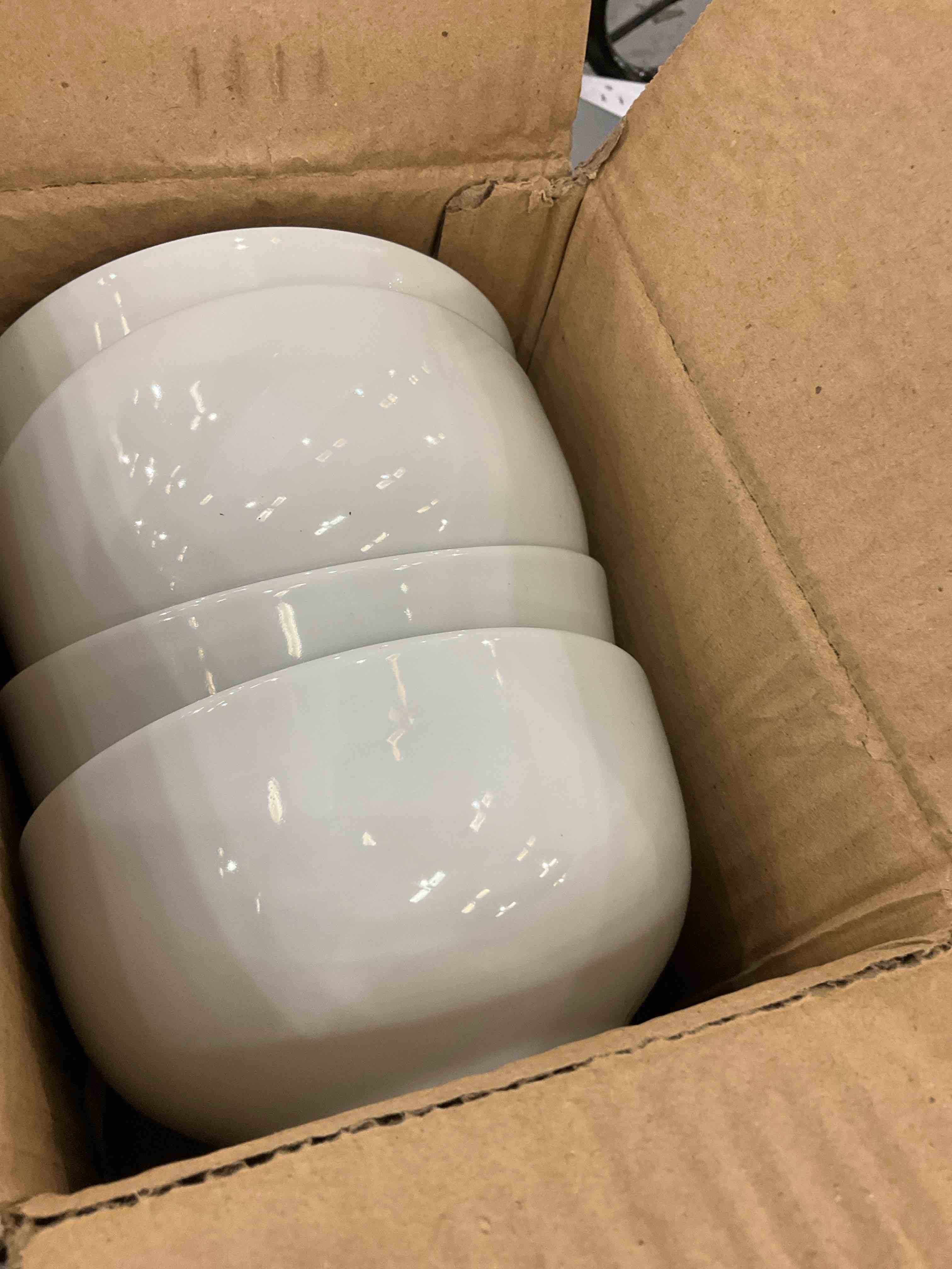 set of 4 ceramic bowls 