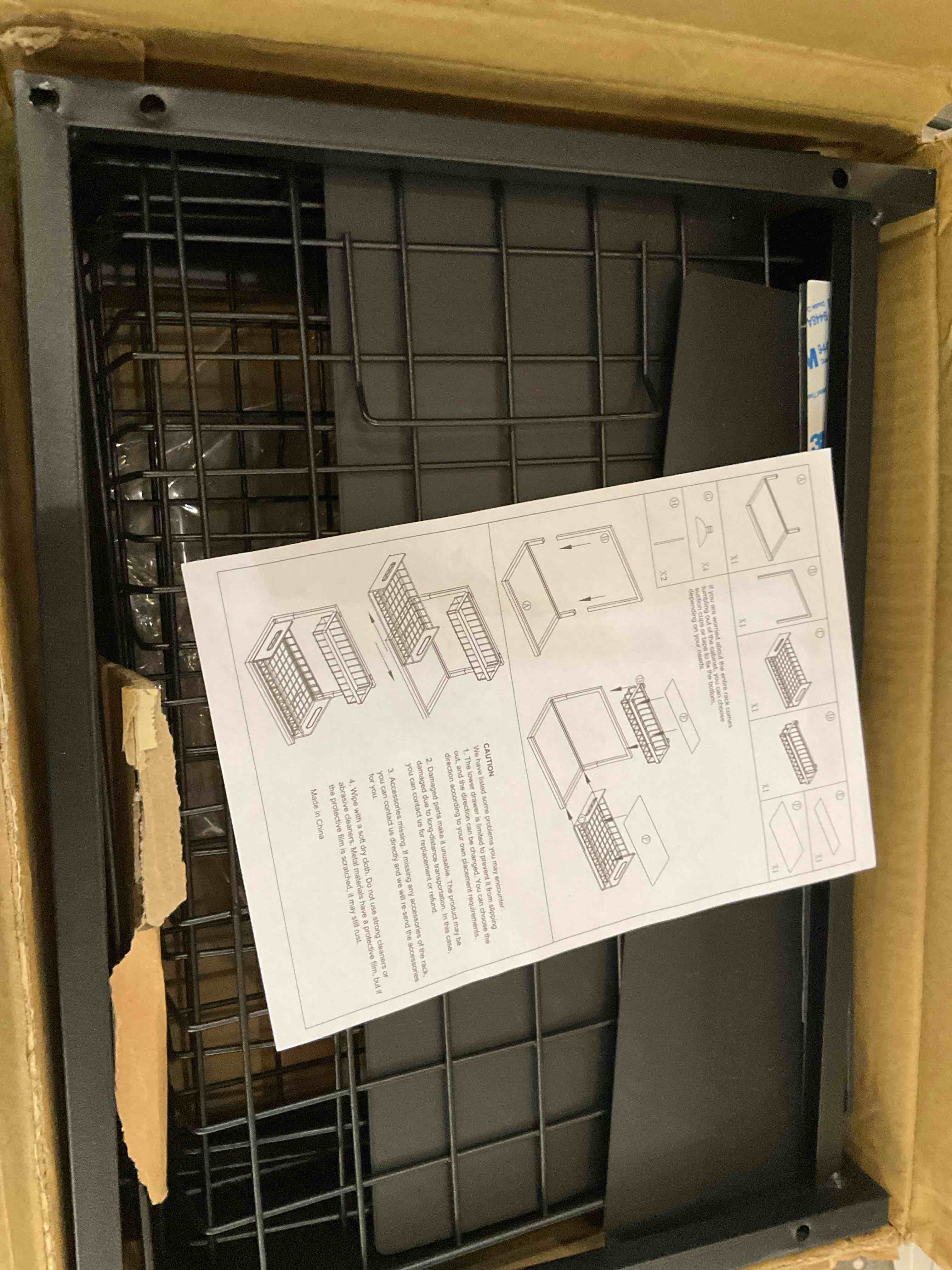 Bukfen Under Sink Organizer, 2-... com Sink Organizers and Storage