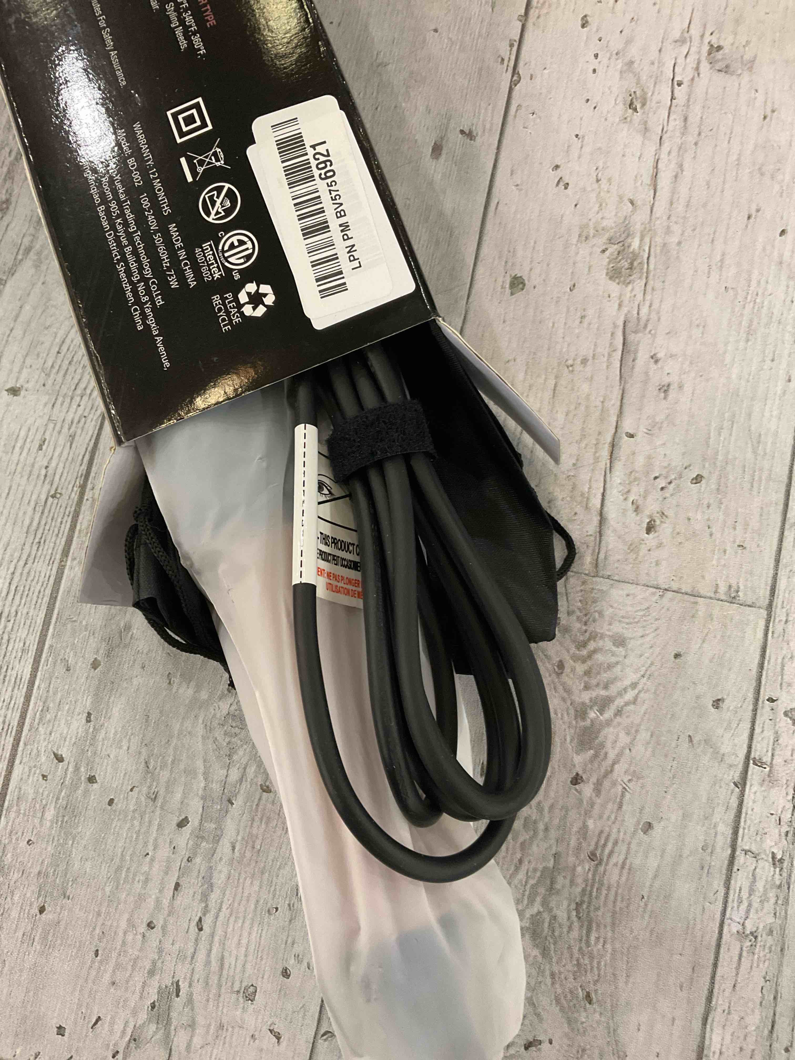 Terviiix Travel Curling Iron & Hair Straightener 2 in 1, Travel Flat Iron Hair Curler in One, 1 1/4 Inch Ceramic Ionic Curling Wand with 11 Temperatures Digital Display, Dual Voltage & Auto Shut-Off