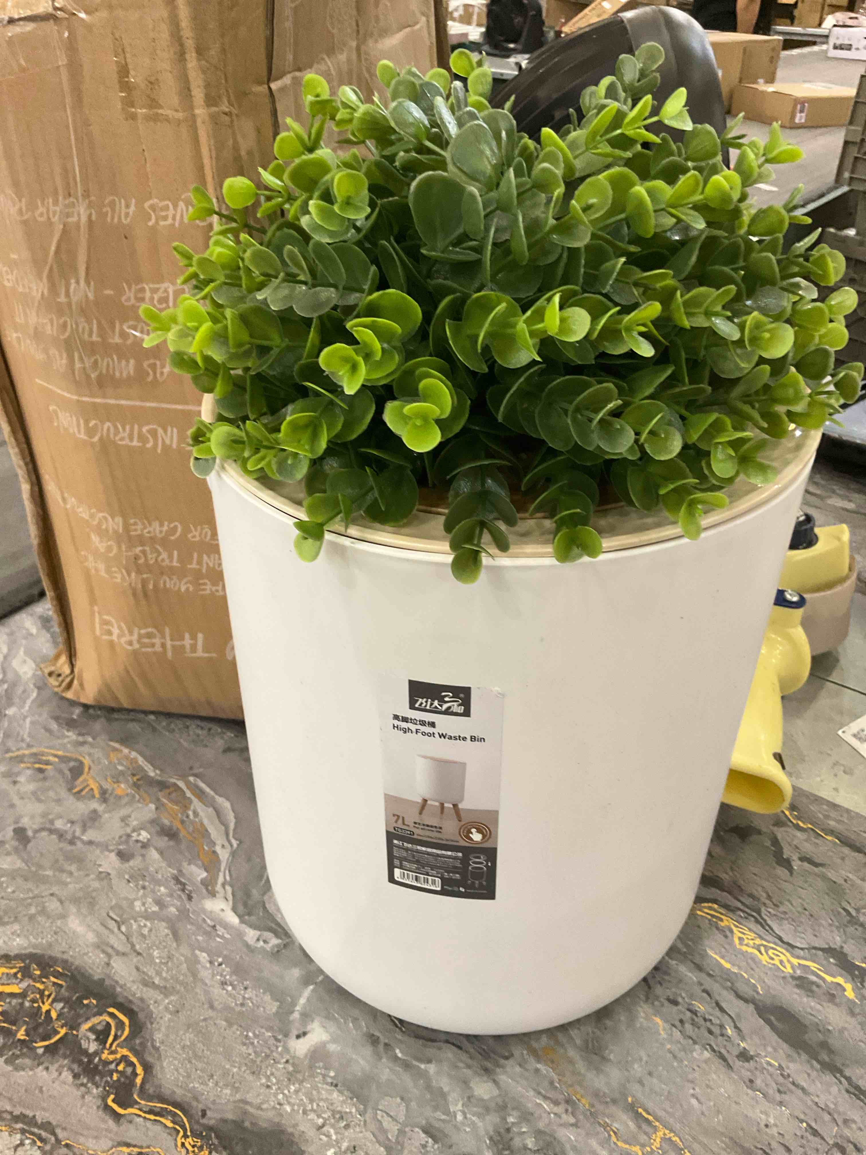 earth &mango small…..y pet waste 7L high foot waste bin