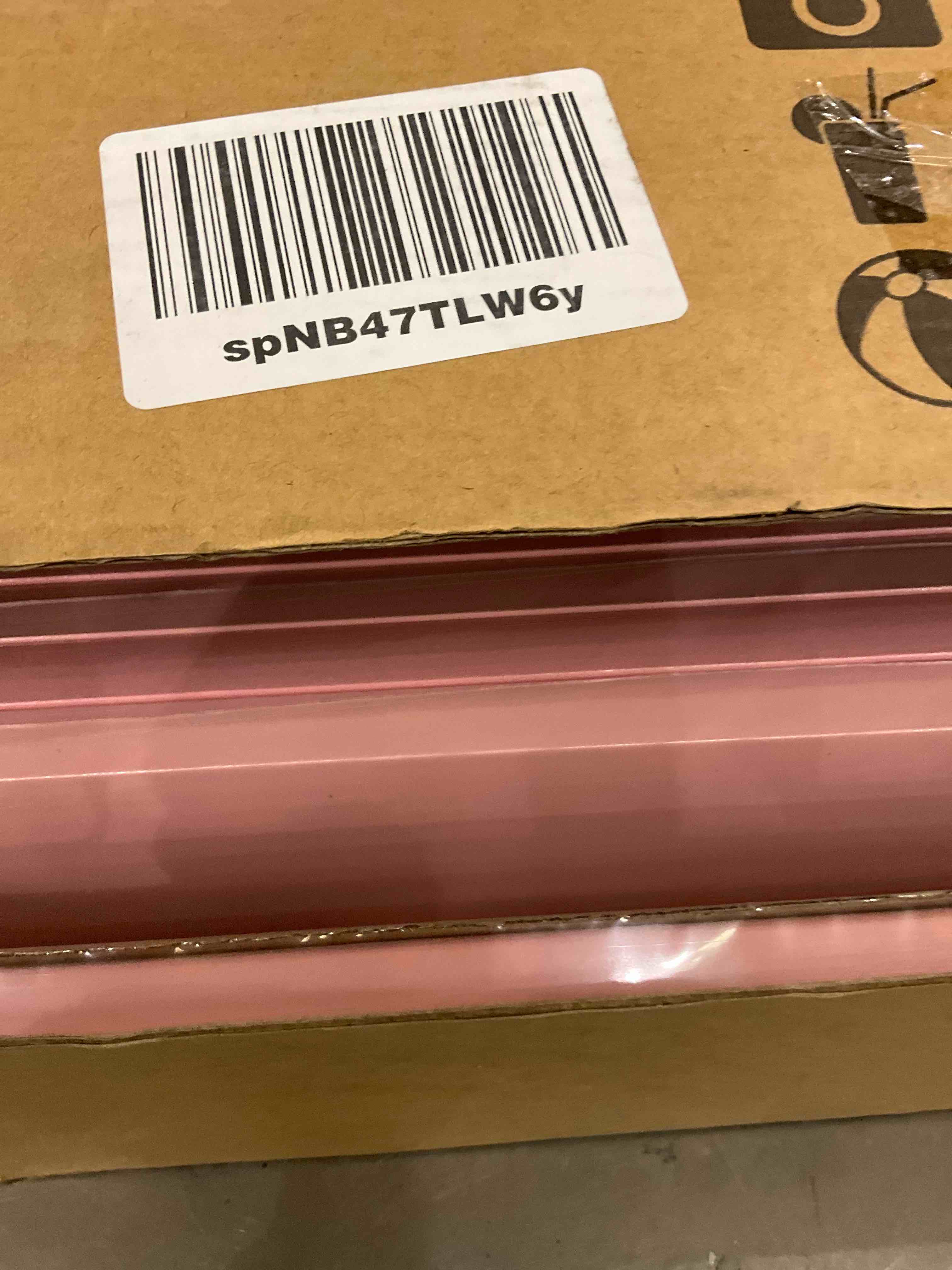 nursery floating shelves pink 