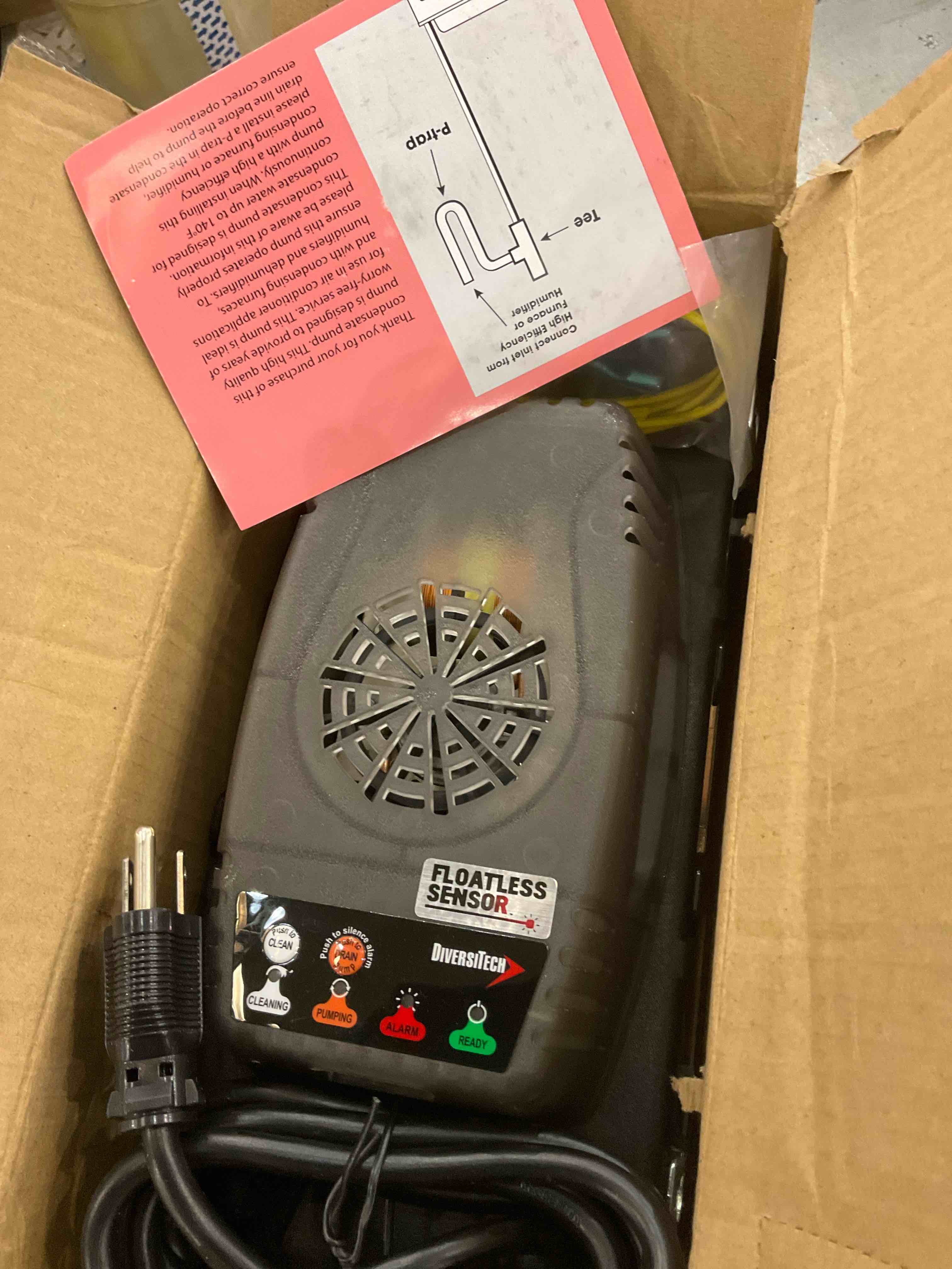 Diversitec Clear Vue Conden...", 22' Lift, 120V, (1QP-120) 