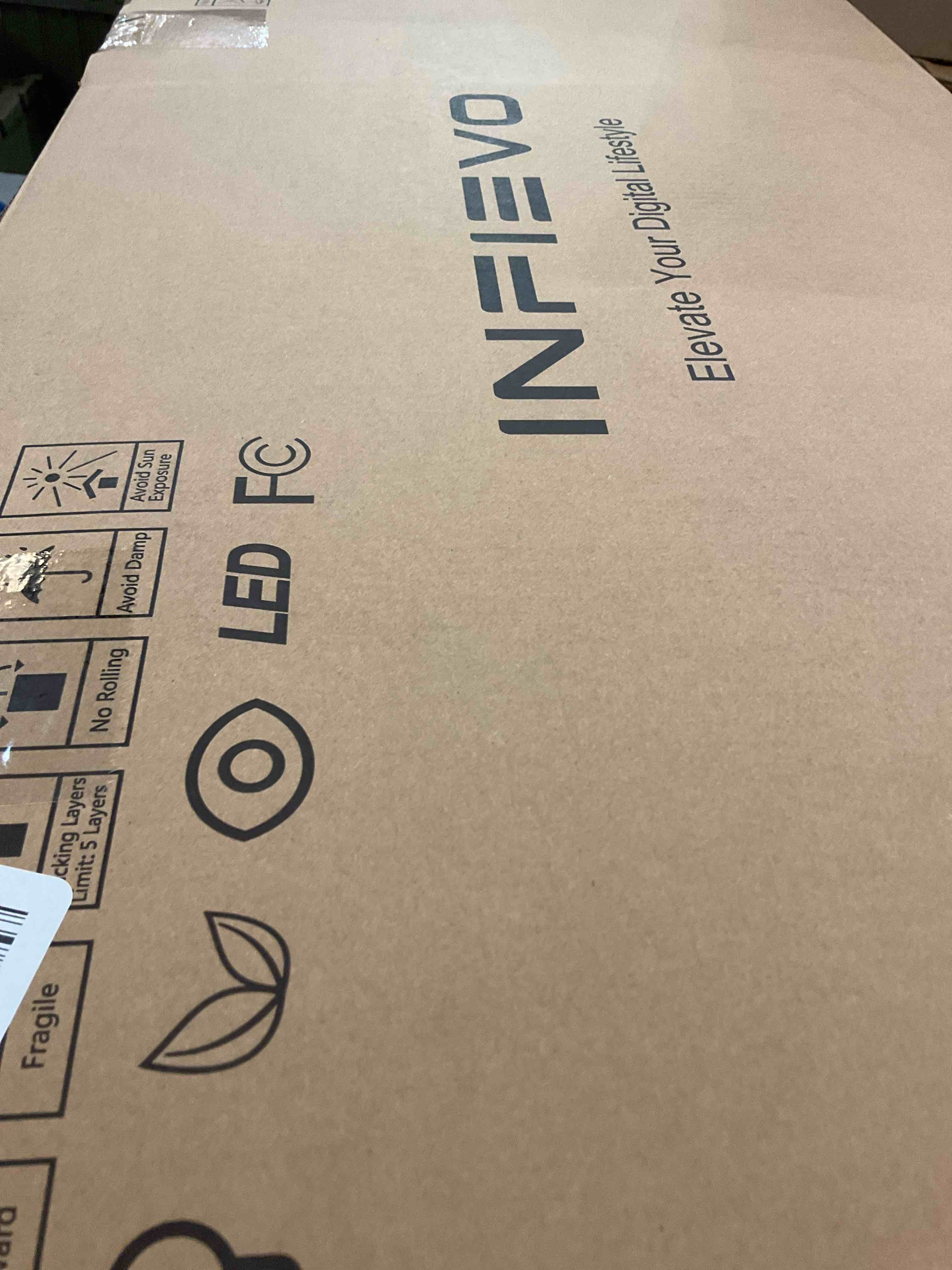 INFIEVO Gaming Monitor 27 Inch QHD 1440P Computer Monitor 165Hz VA 1ms Built-in Speakers, FreeSync, Ultra-Thin PC Monitor, VESA Compatible, Tilt Adjustable, Liftable Stand, Eye Care, HDMI X2 /DP