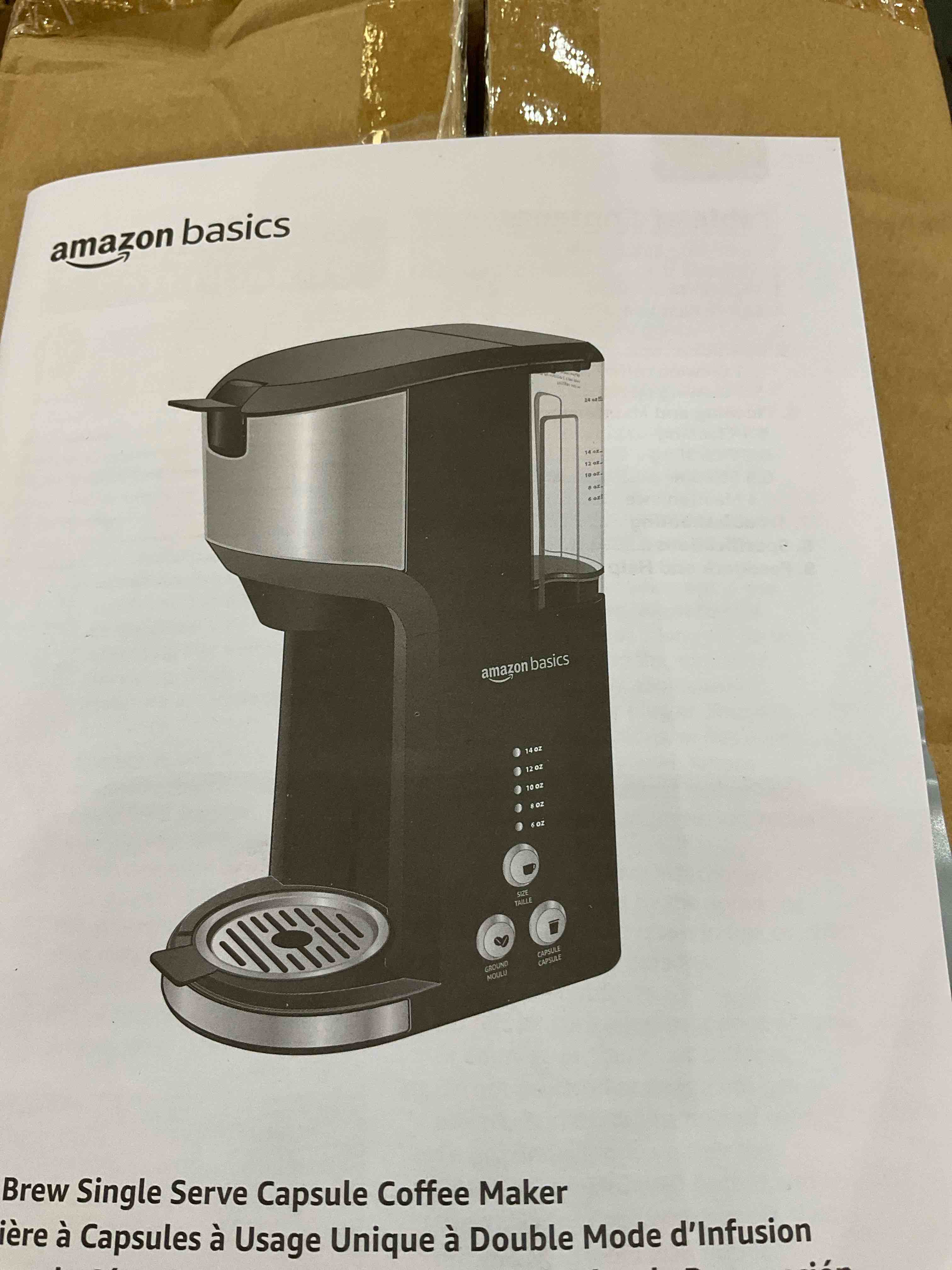 Amazon basic coffee maker
