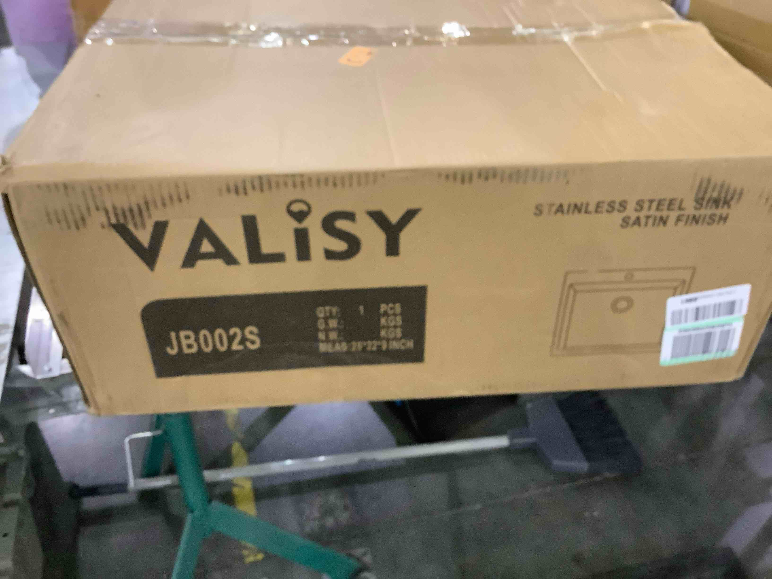 valisy stainless steel sink