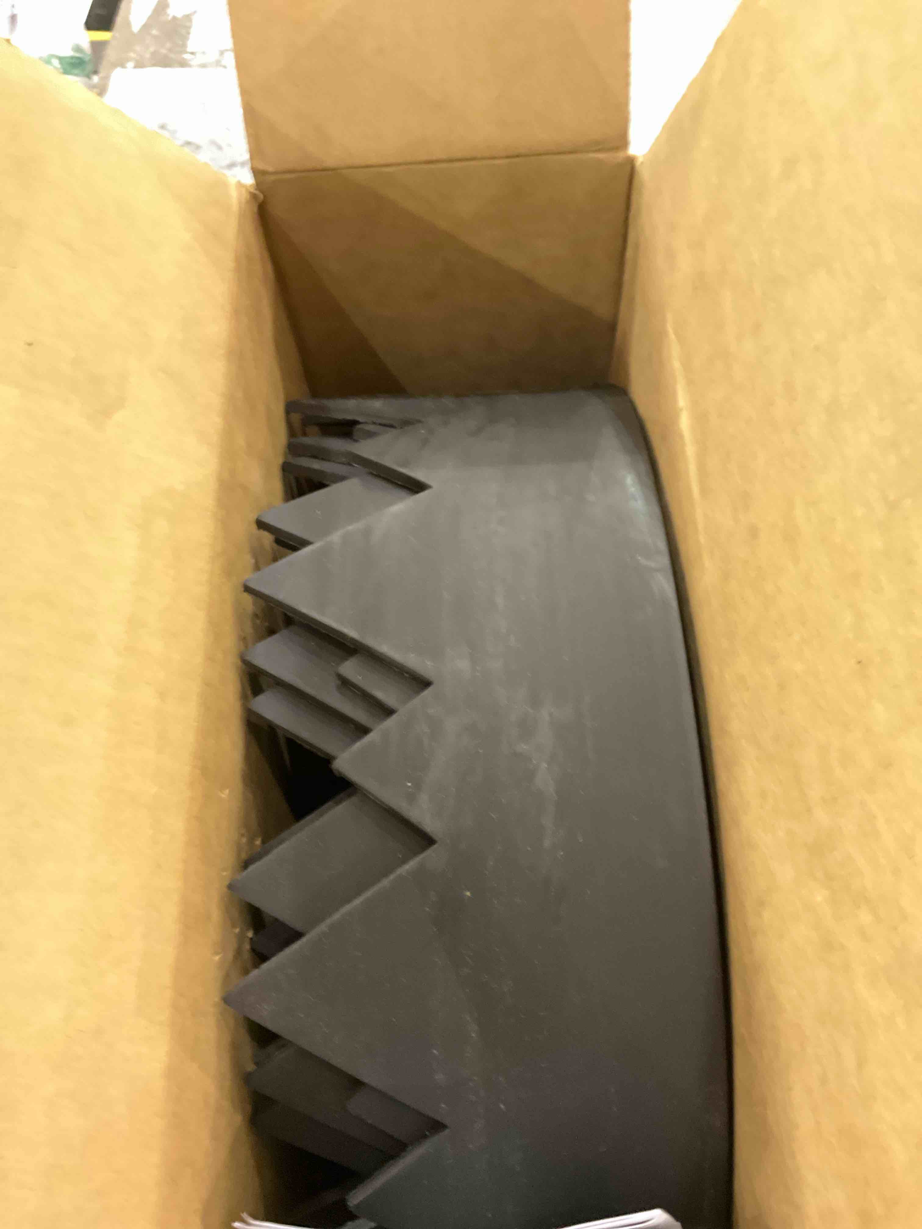 EasyFlex 3500-20C-3 Pound-in Landscape Edging, 20 FEET, Black