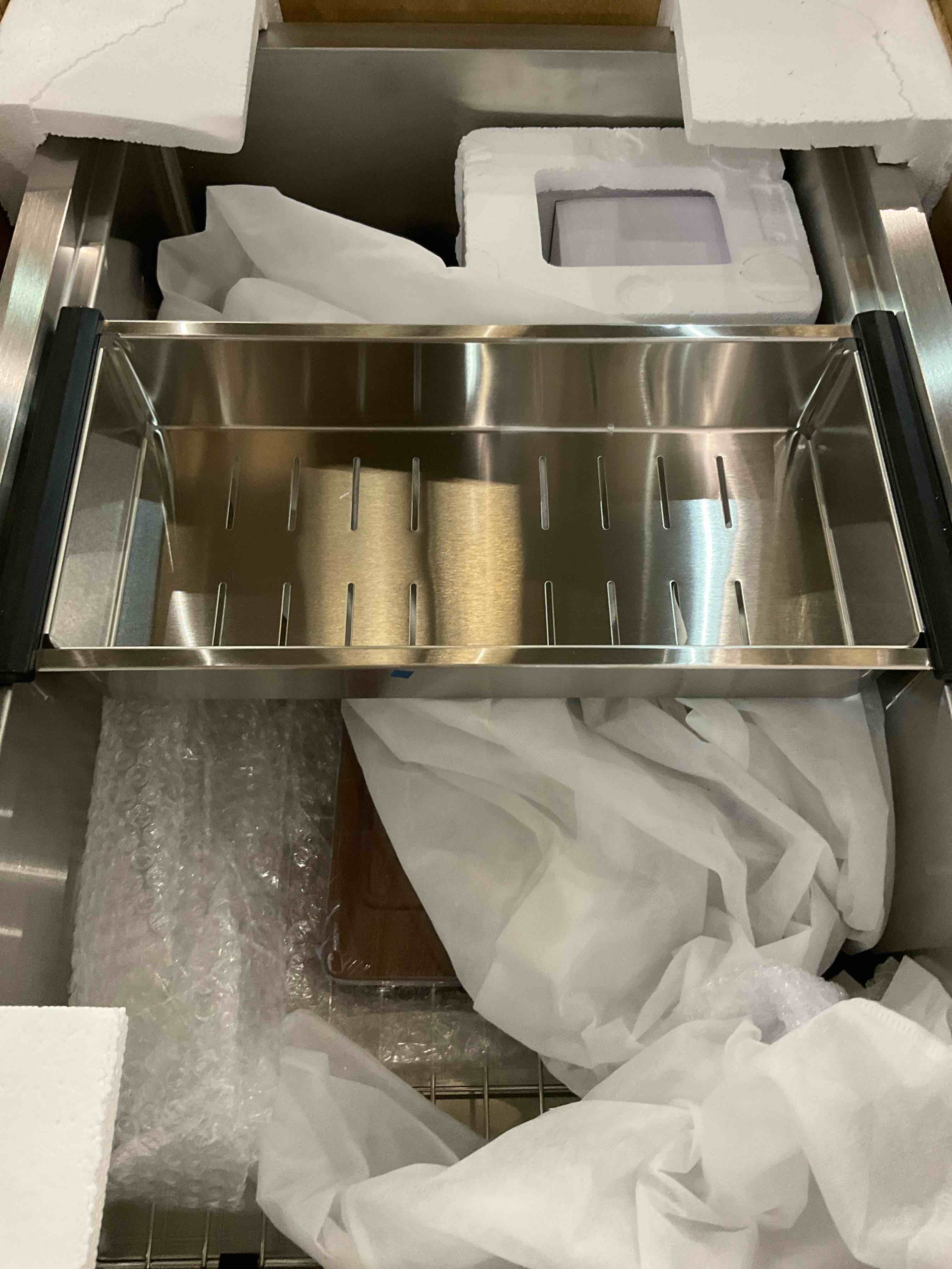 stainless steel sink satin finish 