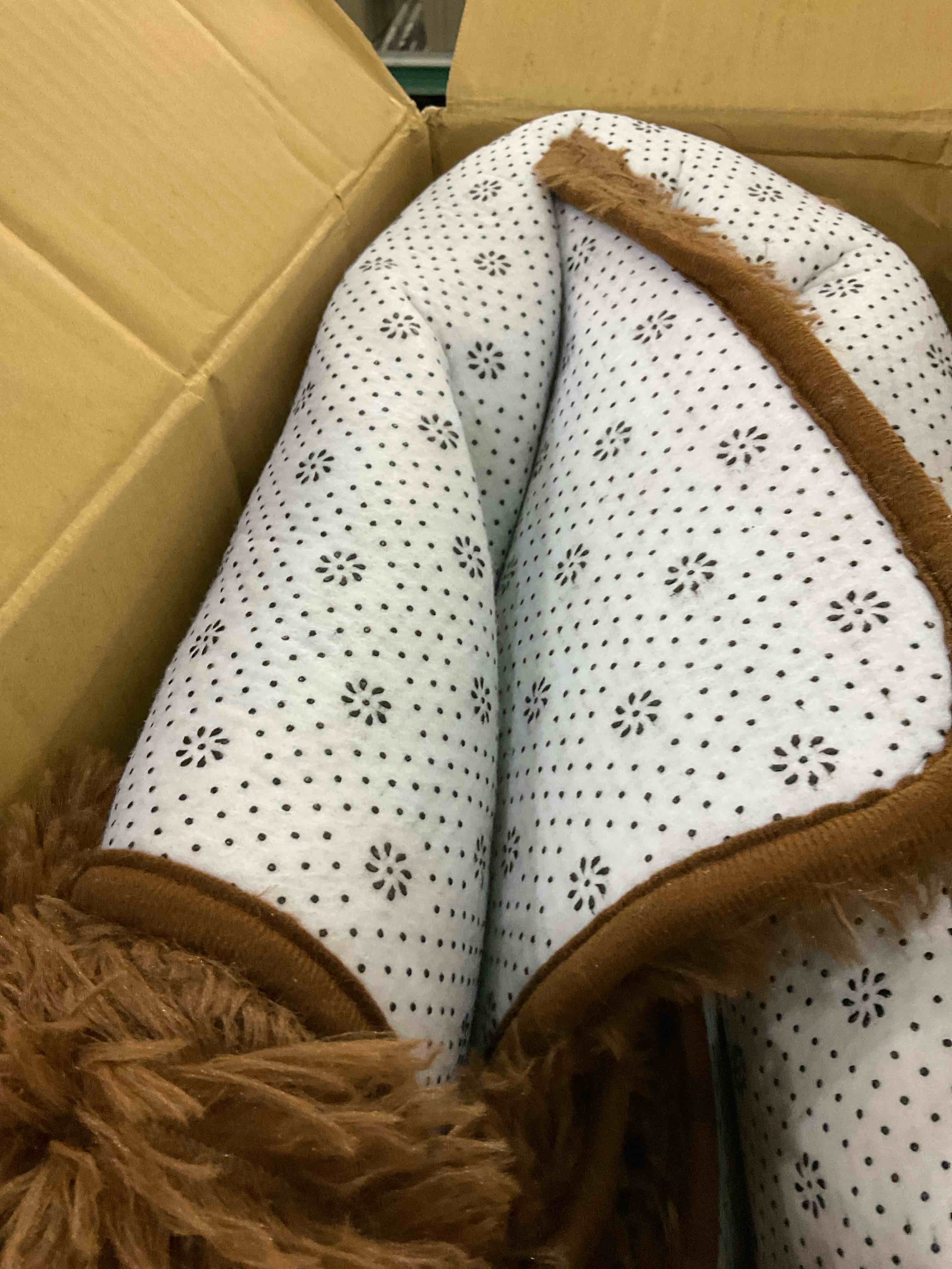 Merelax Soft Modern Indoor Large Shaggy Rug for Livingroom Bedroom Dorm Kids Room Home Decorative, Non-Slip Plush Fluffy Furry Fur Area Rugs Comfy Nursery Accent Floor Carpet 8x10 Feet, Brown