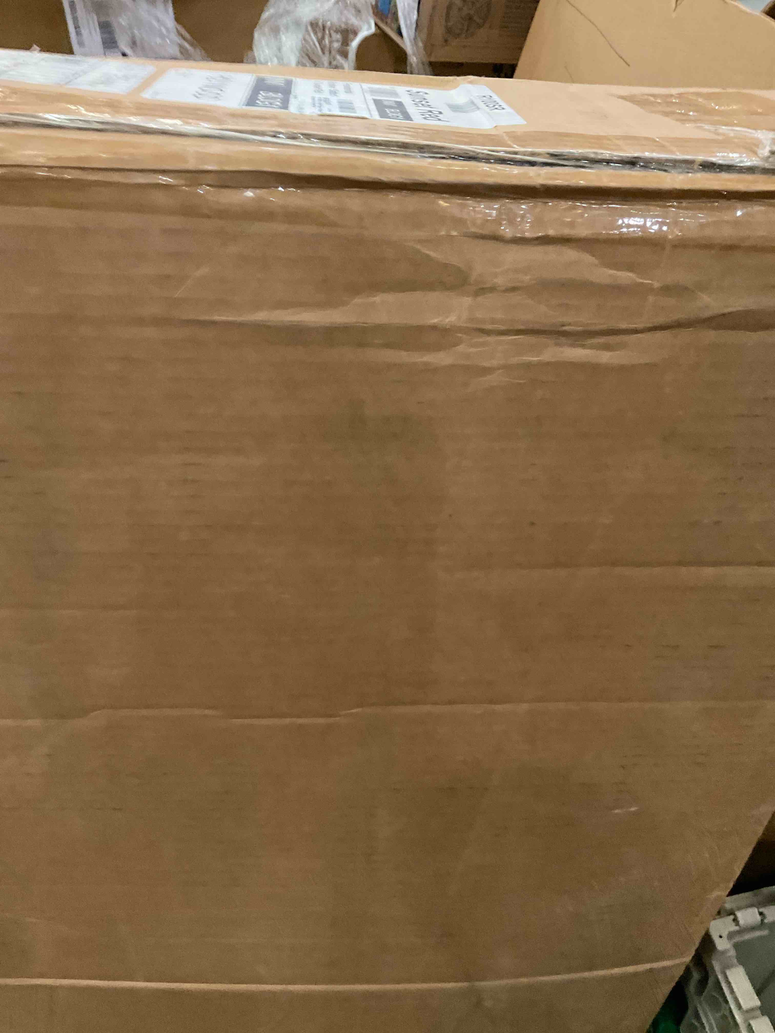 presidential rocker slatted in sunset red